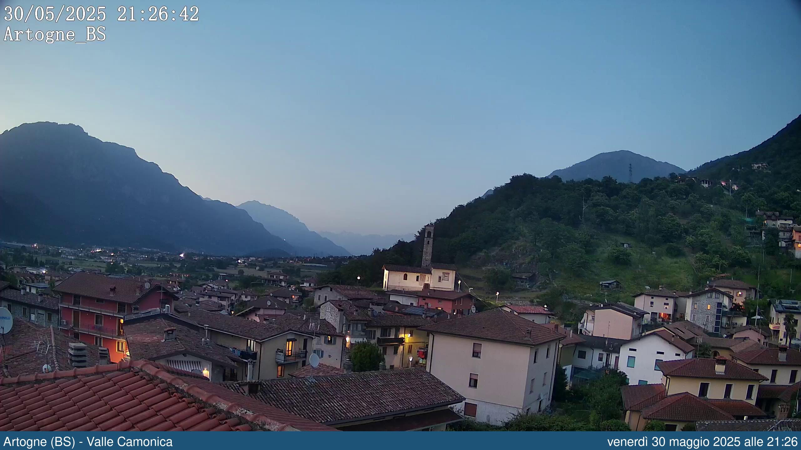 immagine della webcam nei dintorni di Darfo Boario Terme: webcam Artogne
