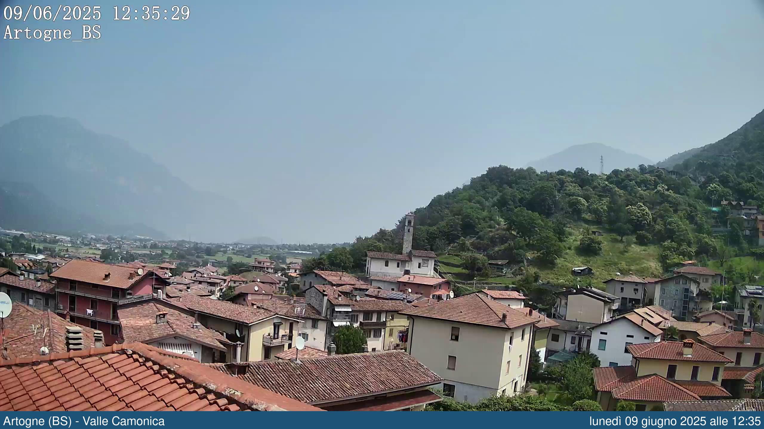 immagine della webcam nei dintorni di Costa Volpino: webcam Artogne