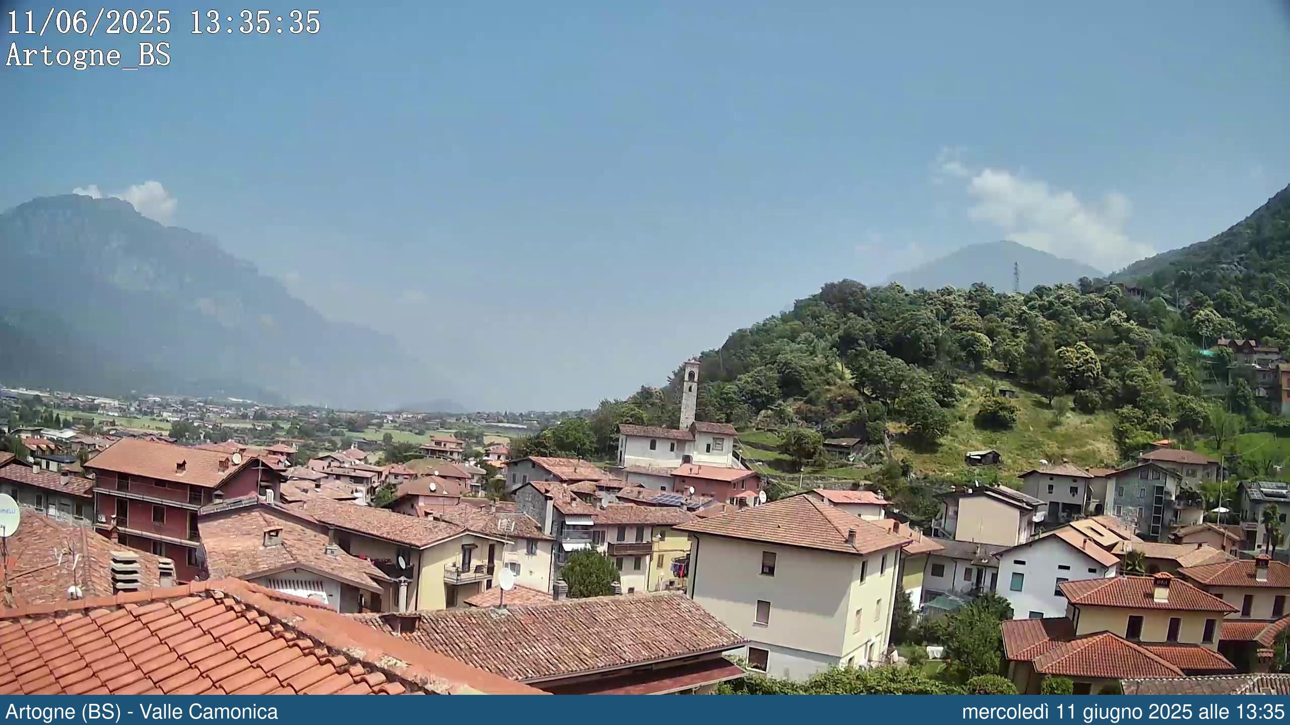 immagine della webcam nei dintorni di Val Palot: webcam Artogne