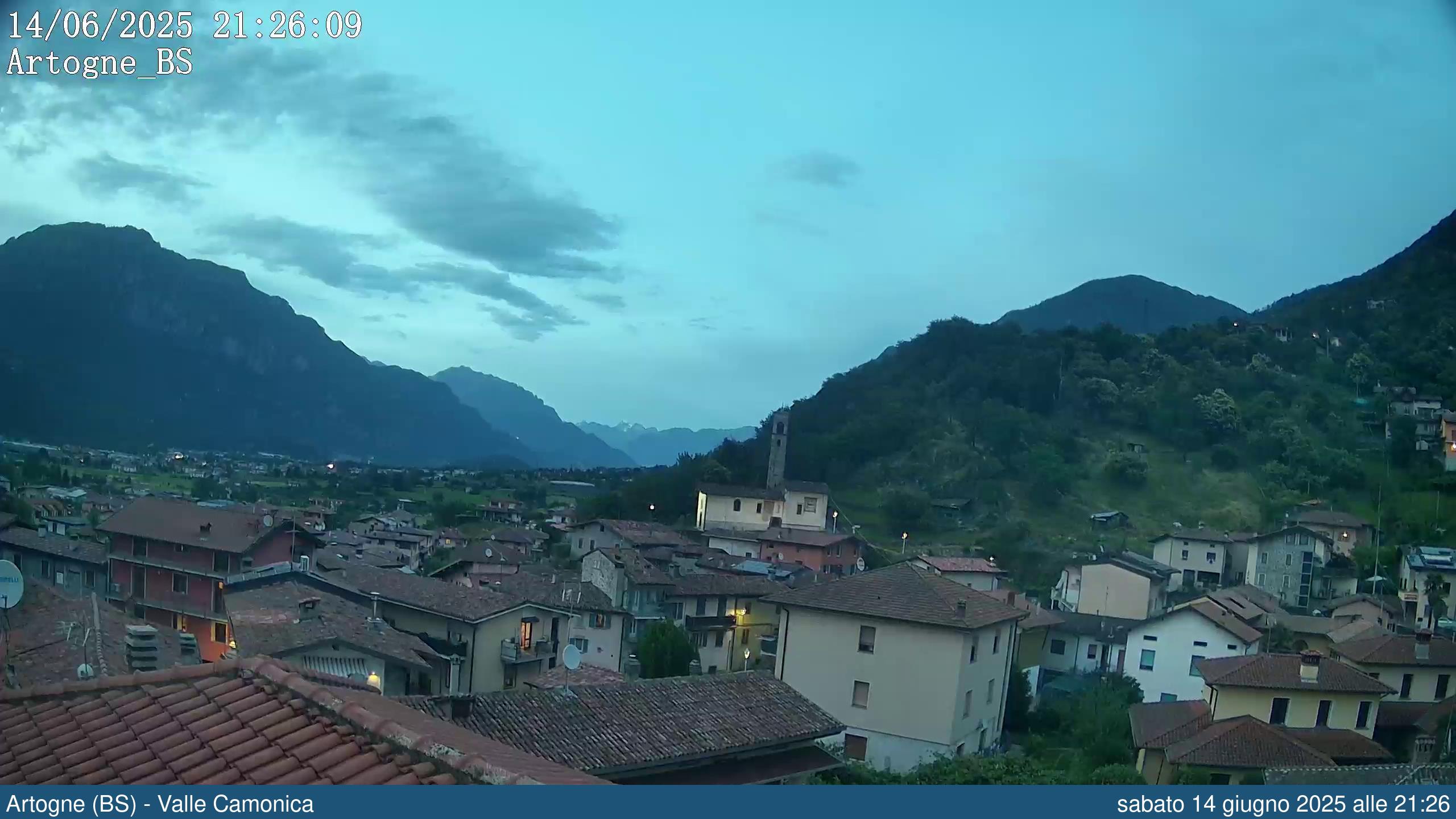 immagine della webcam nei dintorni di Cima Bianca: webcam Artogne