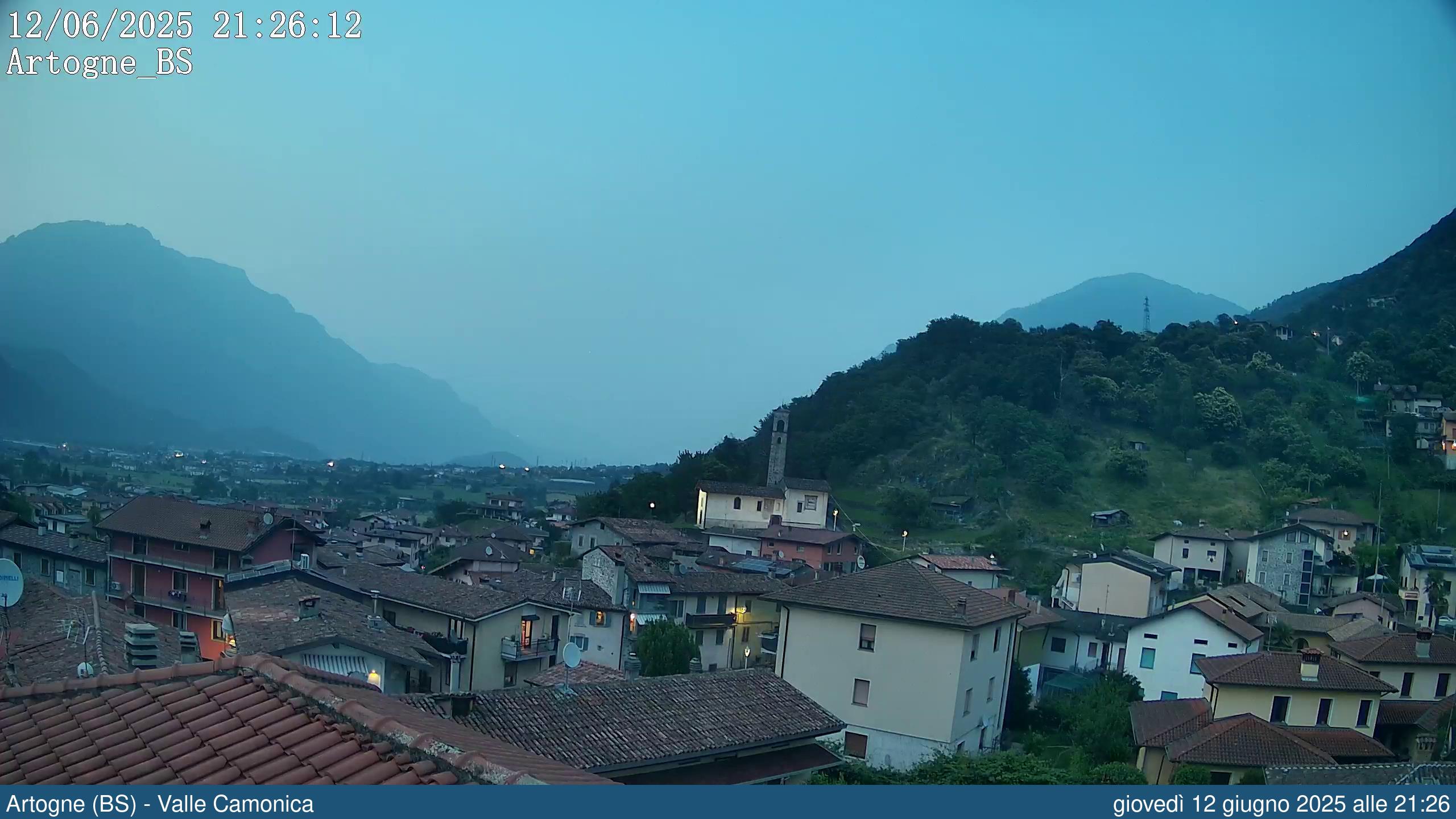 immagine della webcam nei dintorni di Bagolino: webcam Artogne