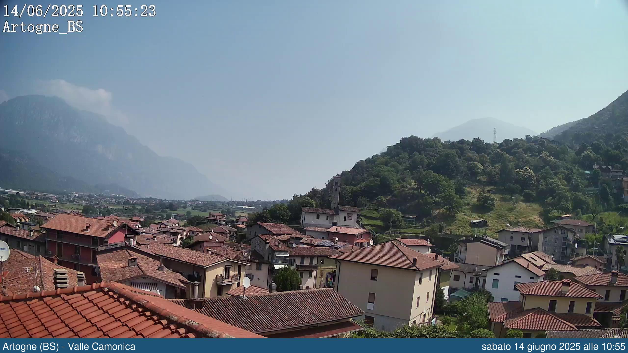 immagine della webcam nei dintorni di Vilminore di Scalve: webcam Artogne
