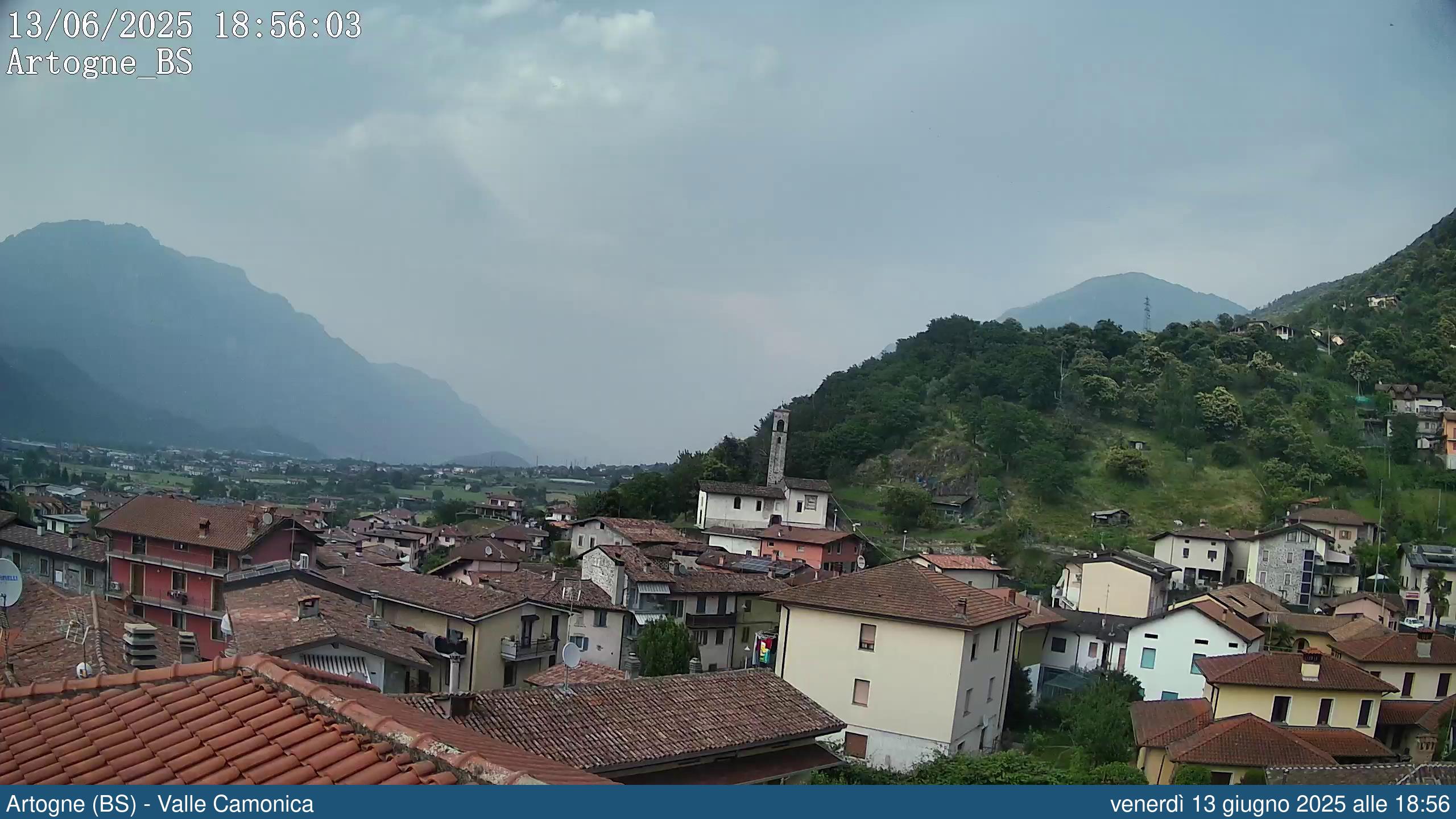 immagine della webcam nei dintorni di Schilpario: webcam Artogne