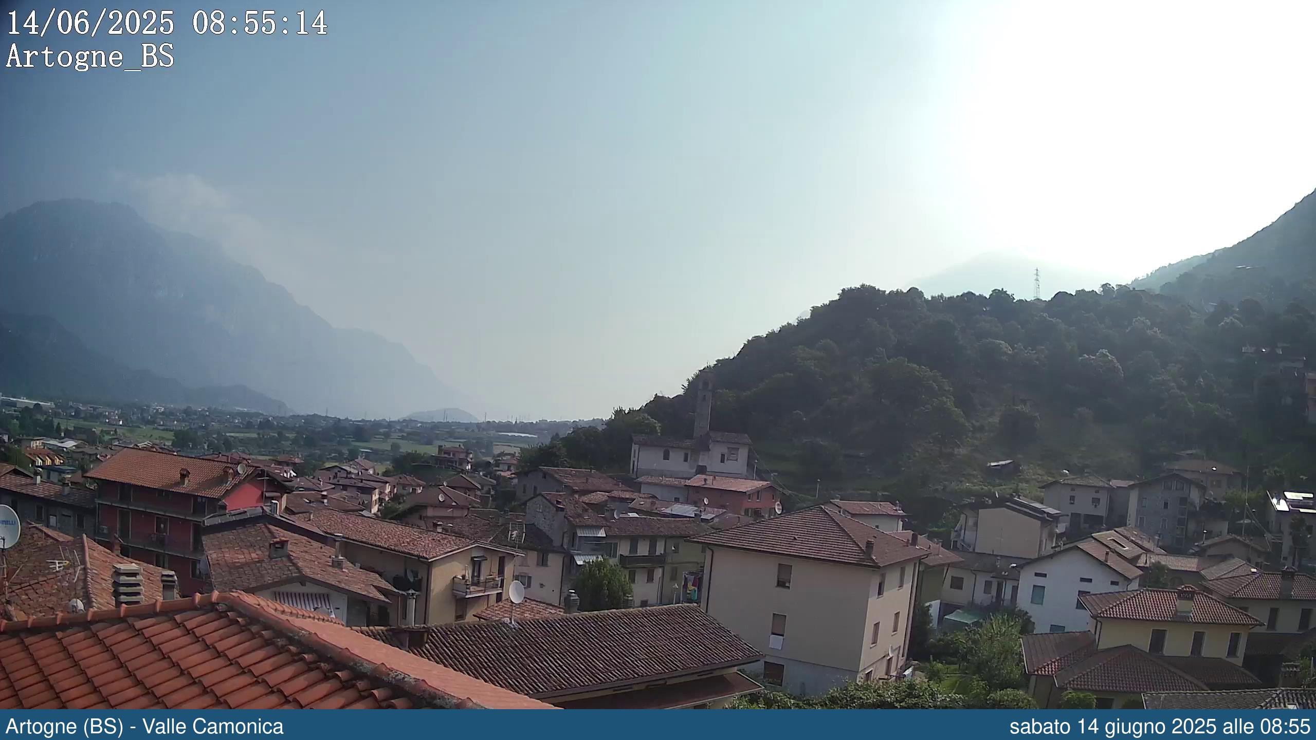 immagine della webcam nei dintorni di Bagolino: webcam Artogne