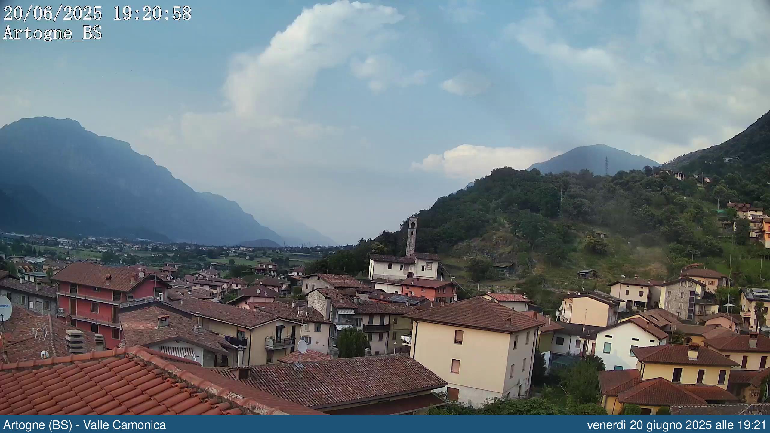 immagine della webcam nei dintorni di Monte Isola: webcam Artogne