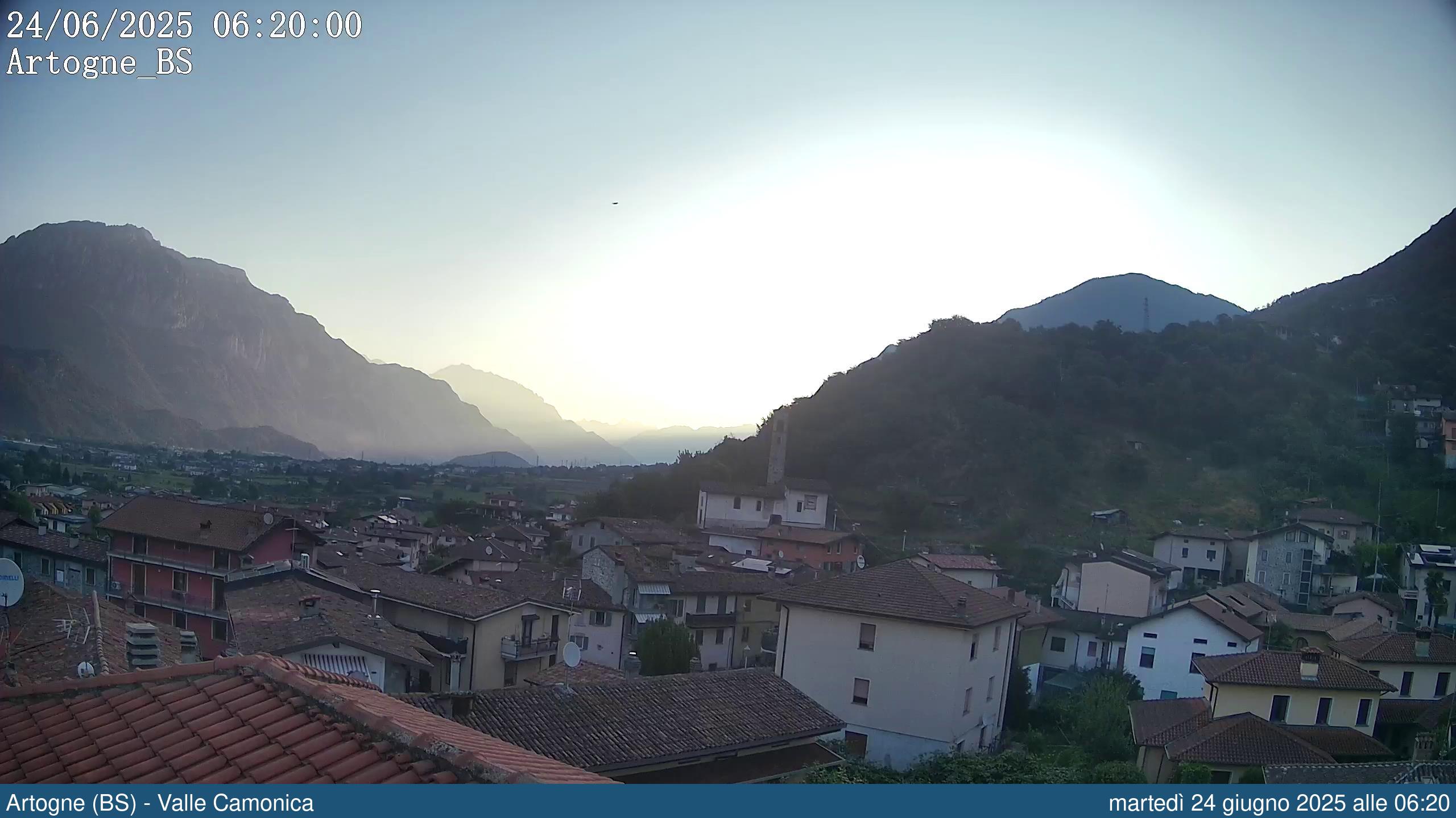 immagine della webcam nei dintorni di Cimbergo: webcam Artogne