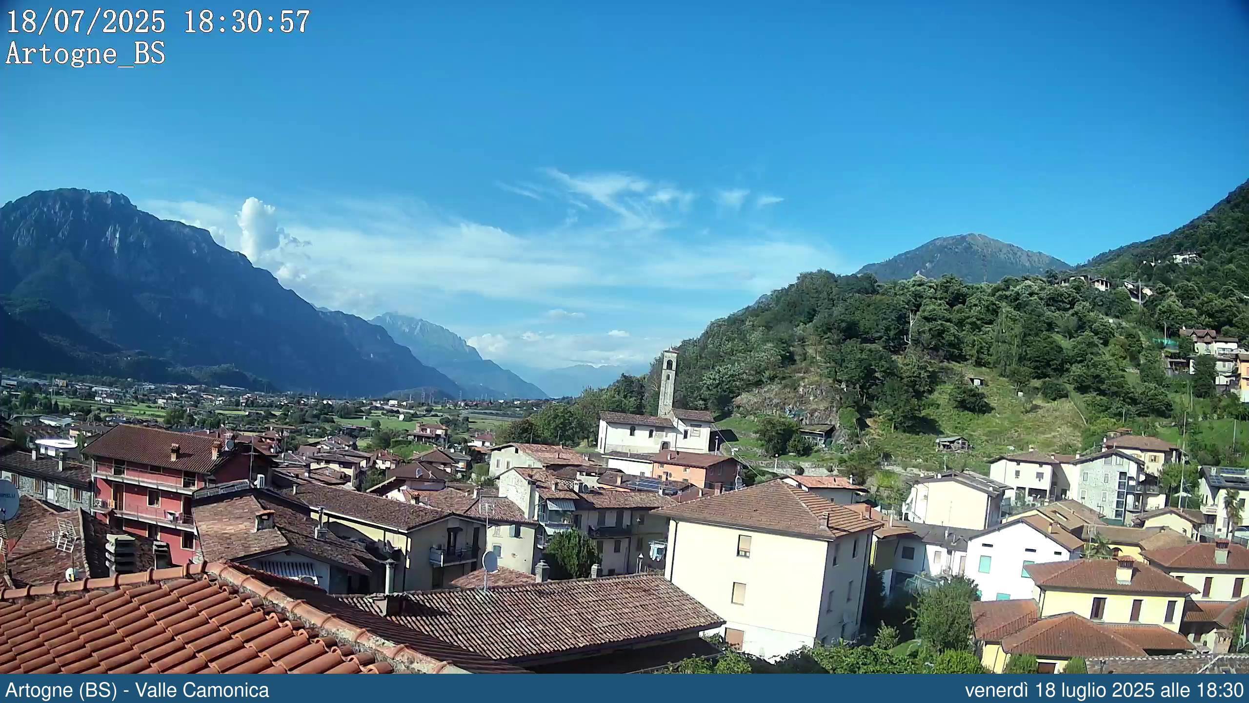 immagine della webcam nei dintorni di Solto Collina: webcam Artogne