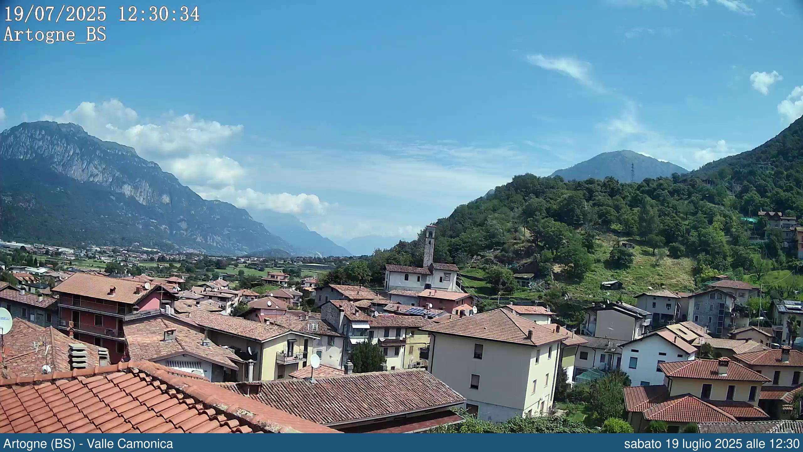 immagine della webcam nei dintorni di Niardo: webcam Artogne