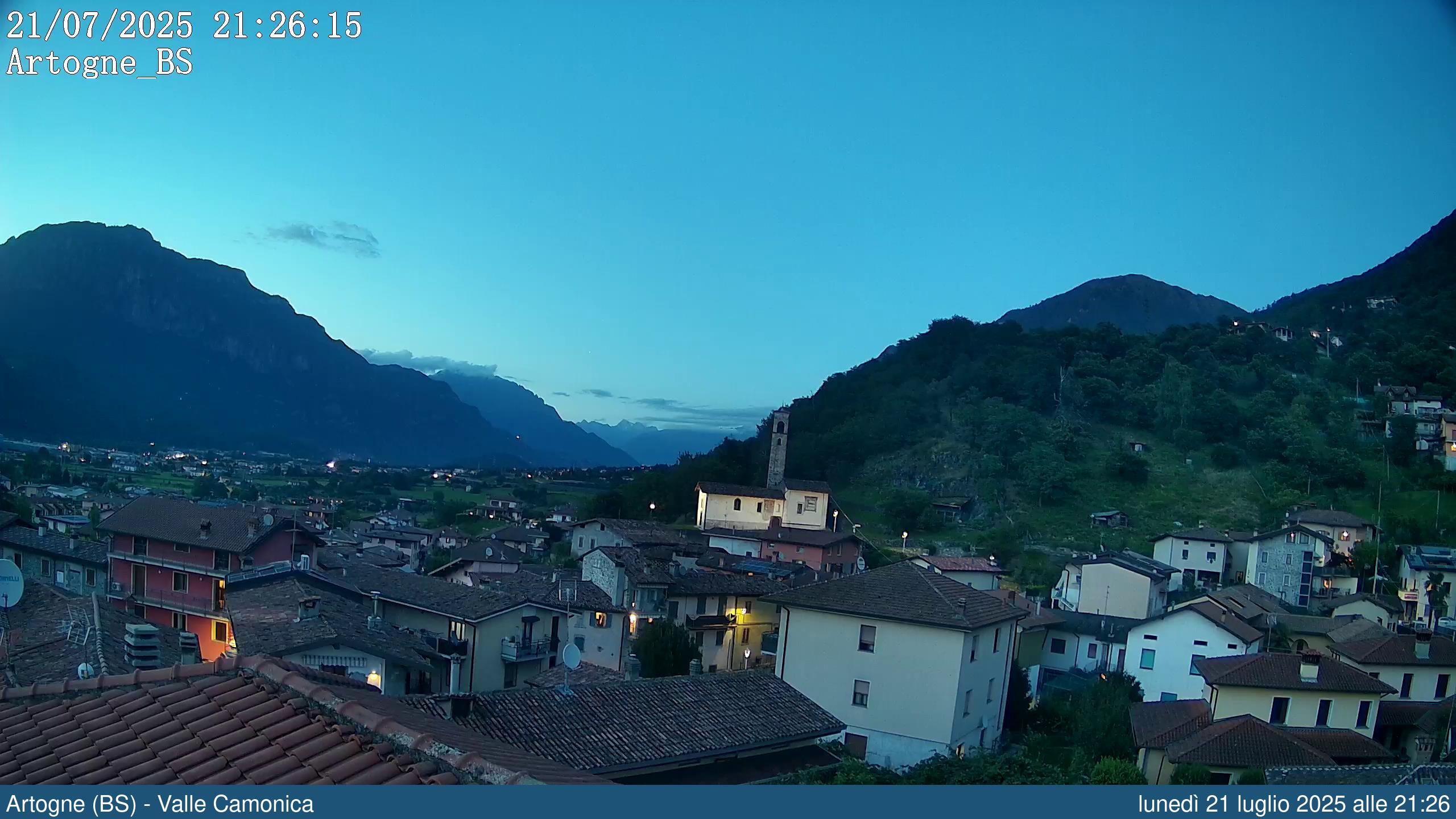 immagine della webcam nei dintorni di Bossico: webcam Artogne