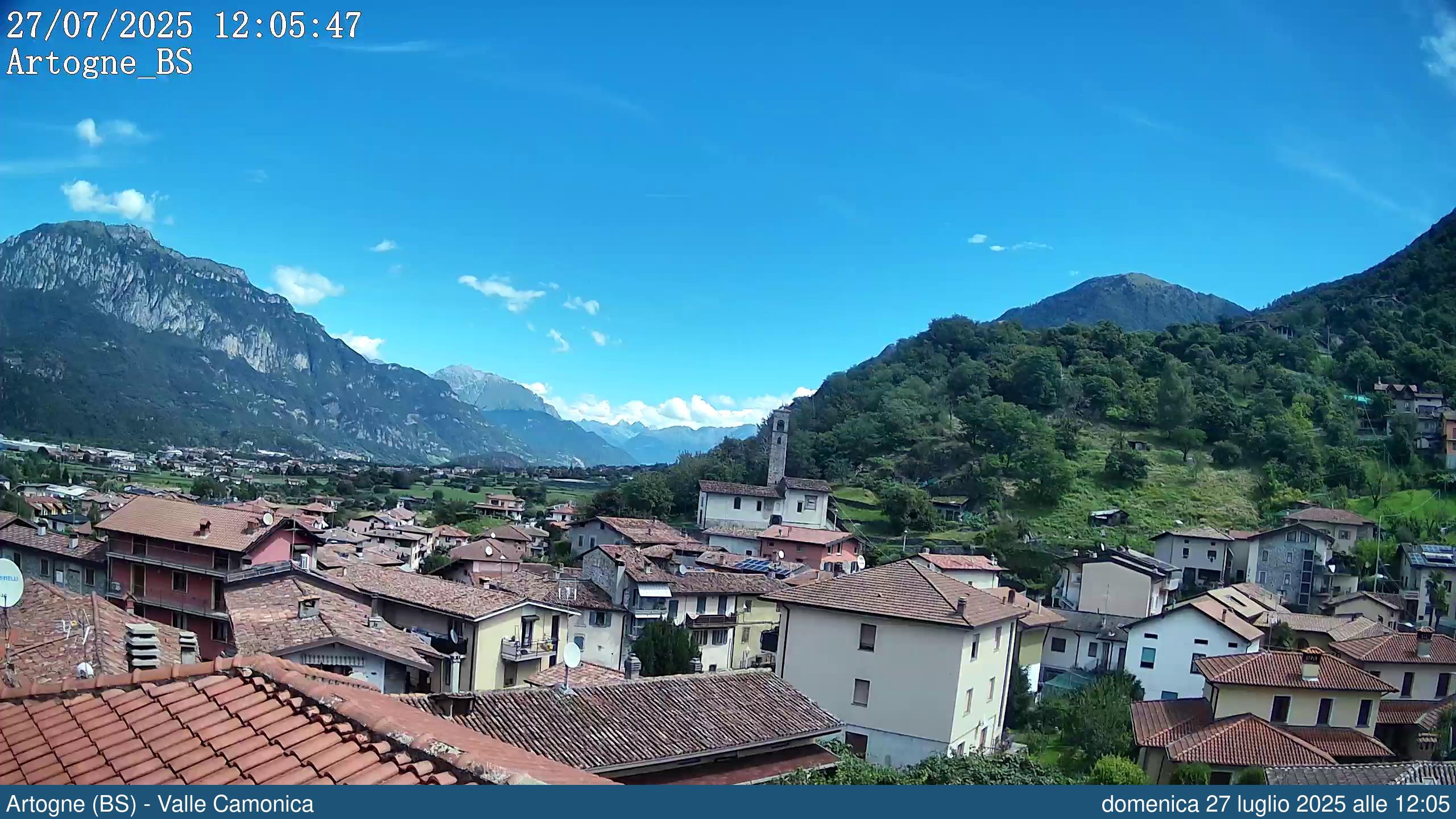 immagine della webcam nei dintorni di Costa Volpino: webcam Artogne