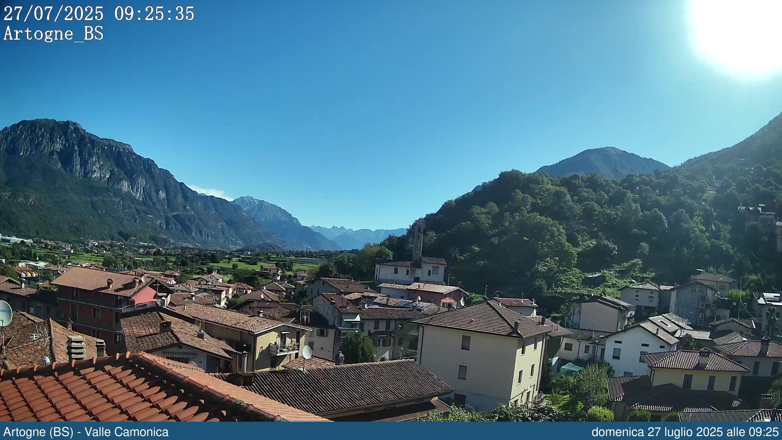 immagine della webcam nei dintorni di Marmentino: webcam Artogne
