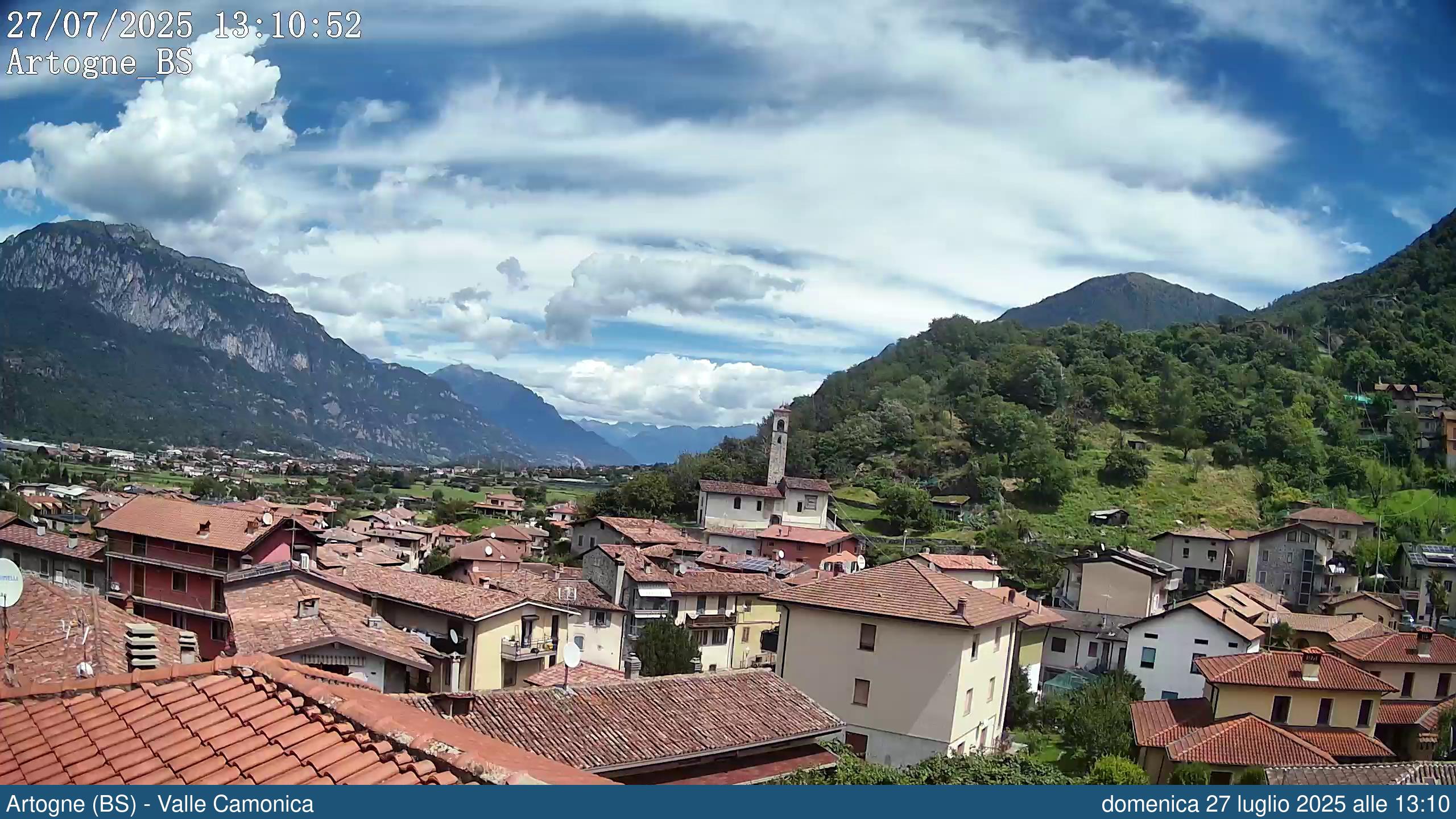 immagine della webcam nei dintorni di Piancogno: webcam Artogne