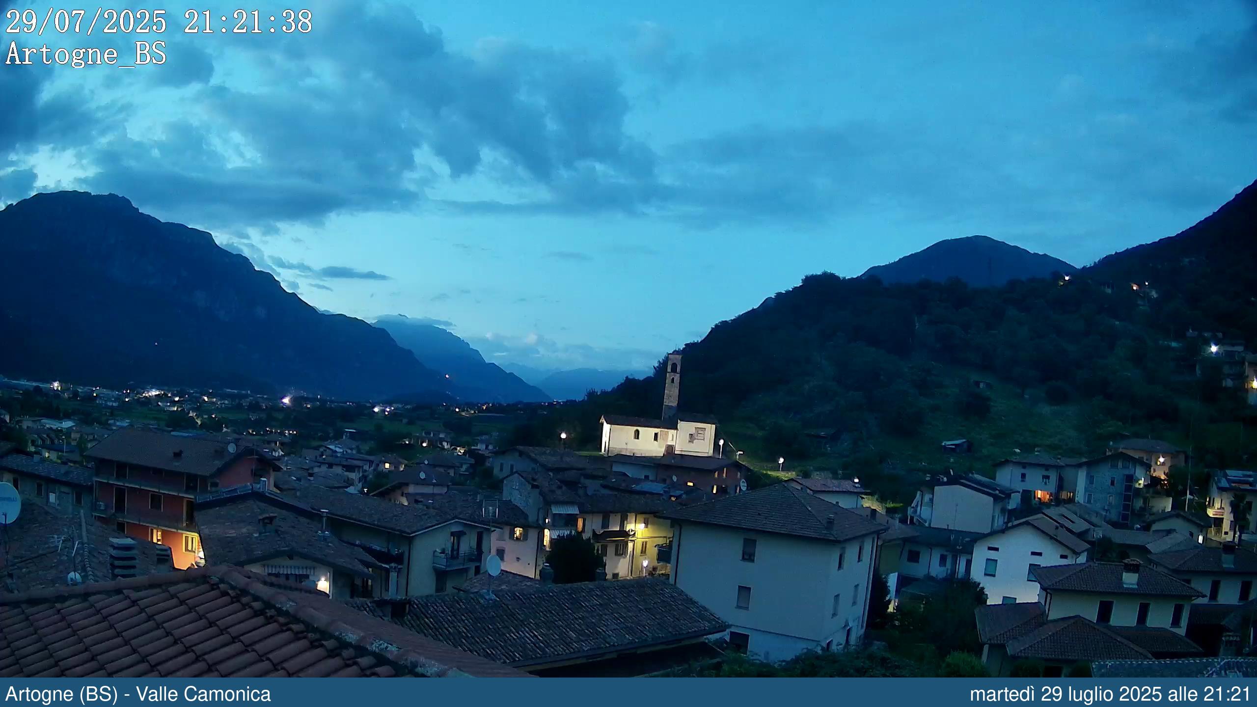immagine della webcam nei dintorni di Bagolino: webcam Artogne