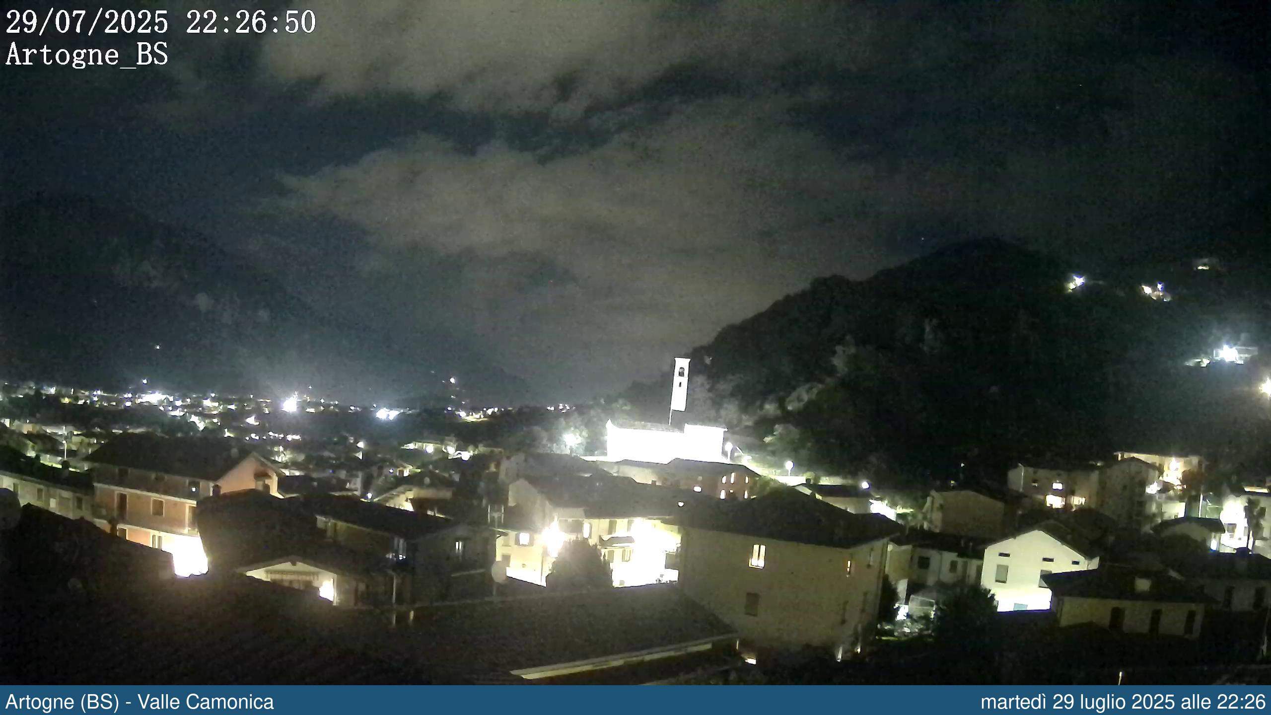 immagine della webcam nei dintorni di Castione della Presolana: webcam Artogne