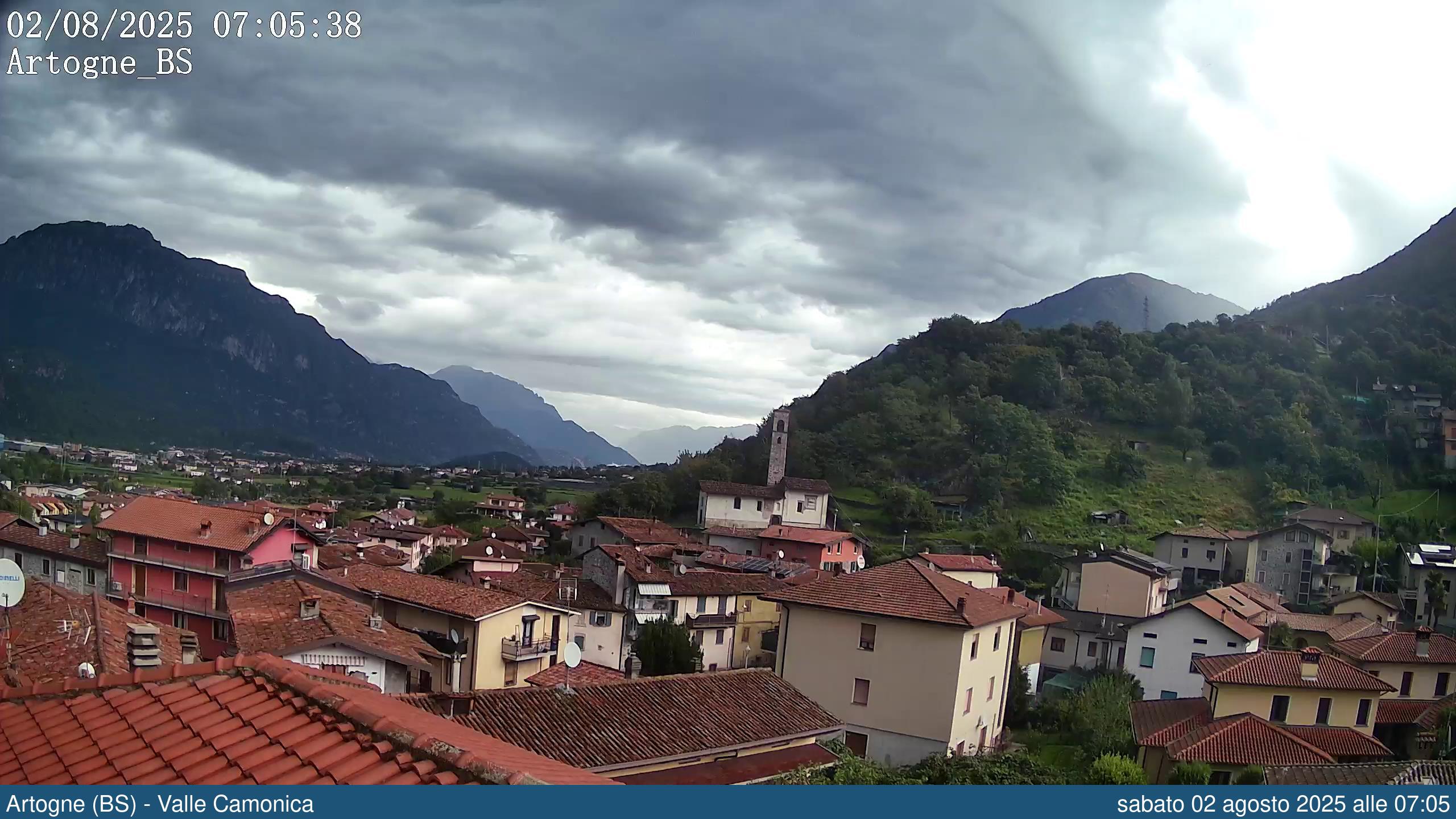 immagine della webcam nei dintorni di Cima Bianca: webcam Artogne