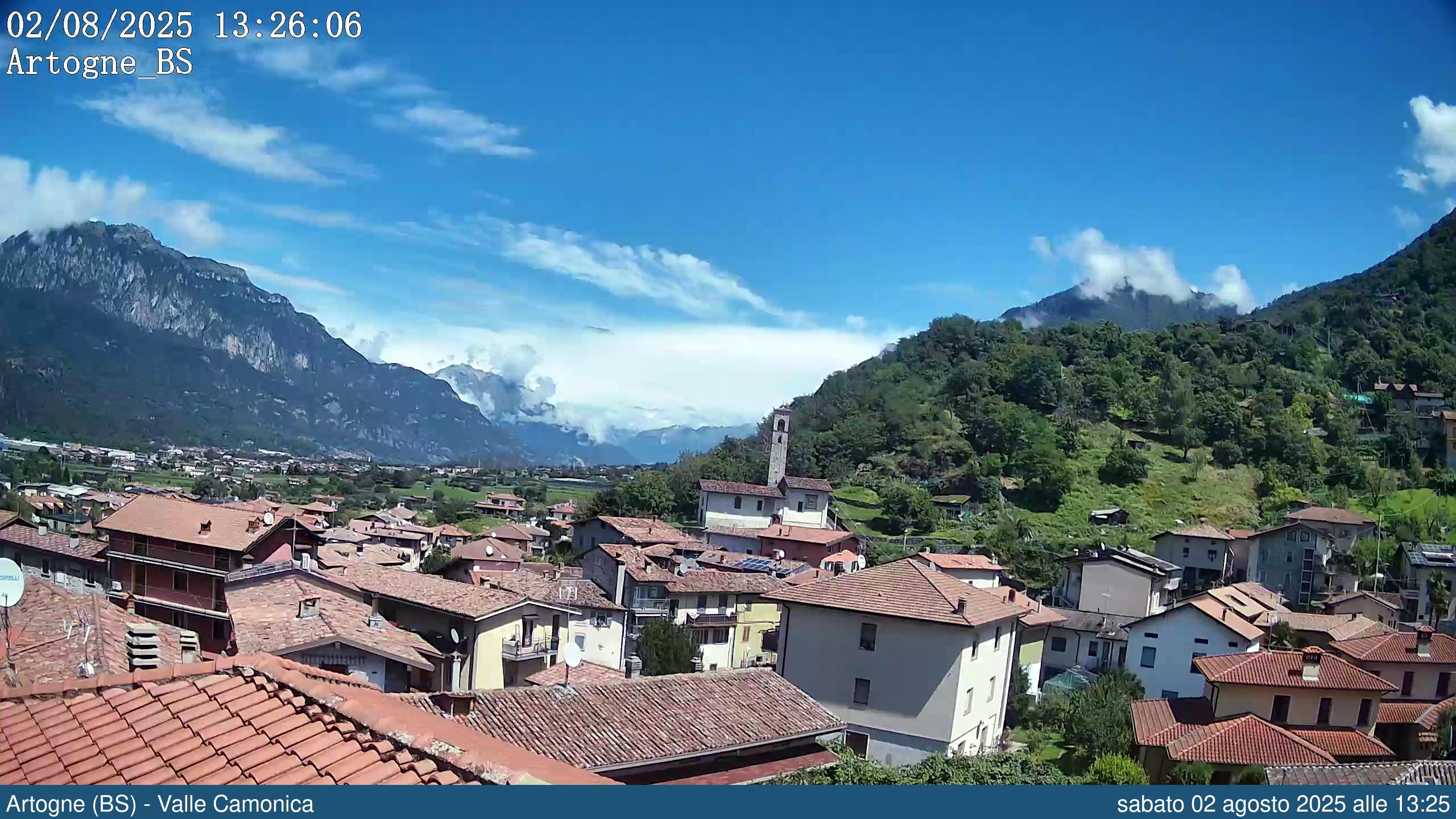 immagine della webcam nei dintorni di Piancogno: webcam Artogne