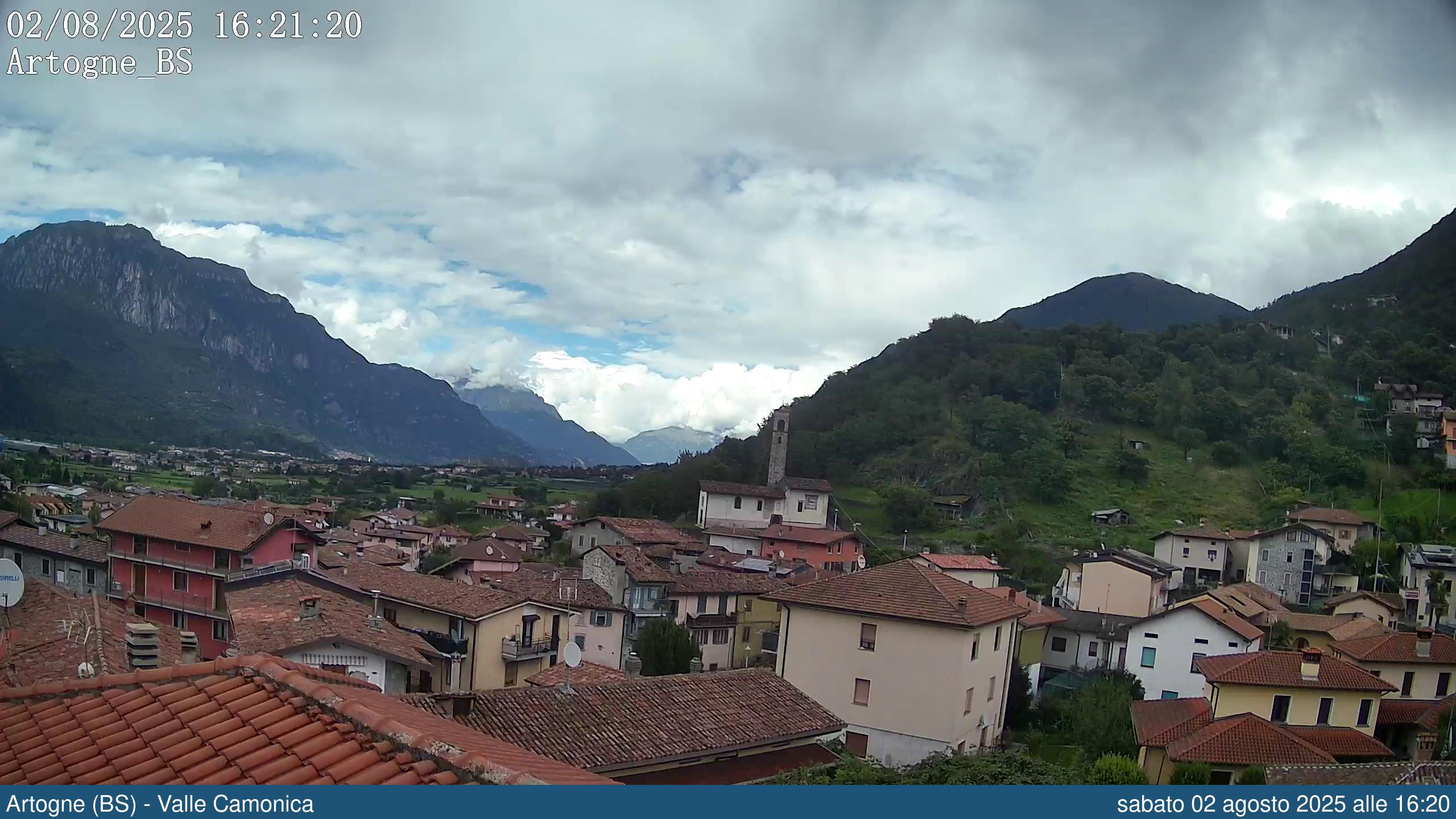 immagine della webcam nei dintorni di Angolo Terme: webcam Artogne