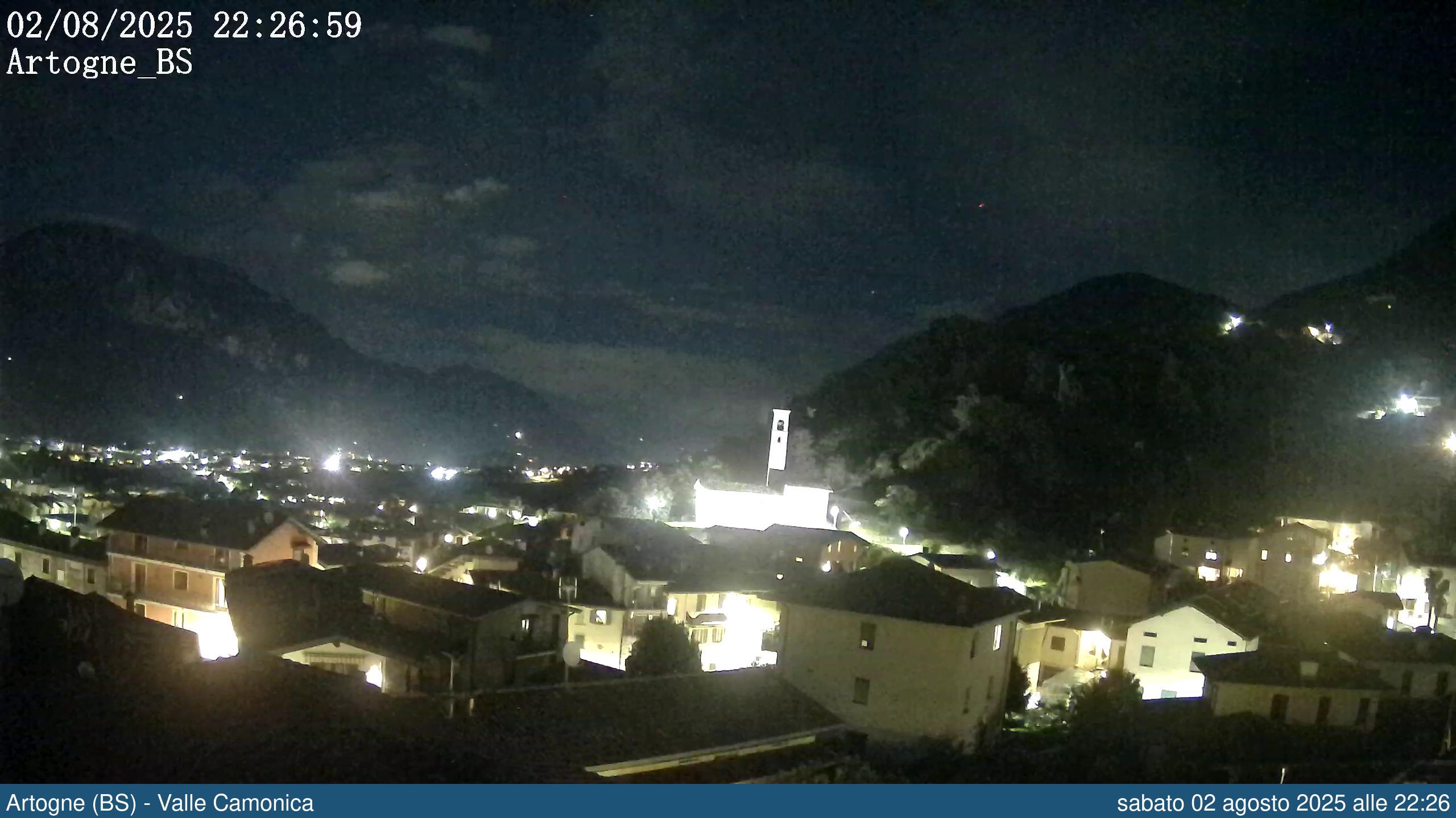 immagine della webcam nei dintorni di Vilminore di Scalve: webcam Artogne