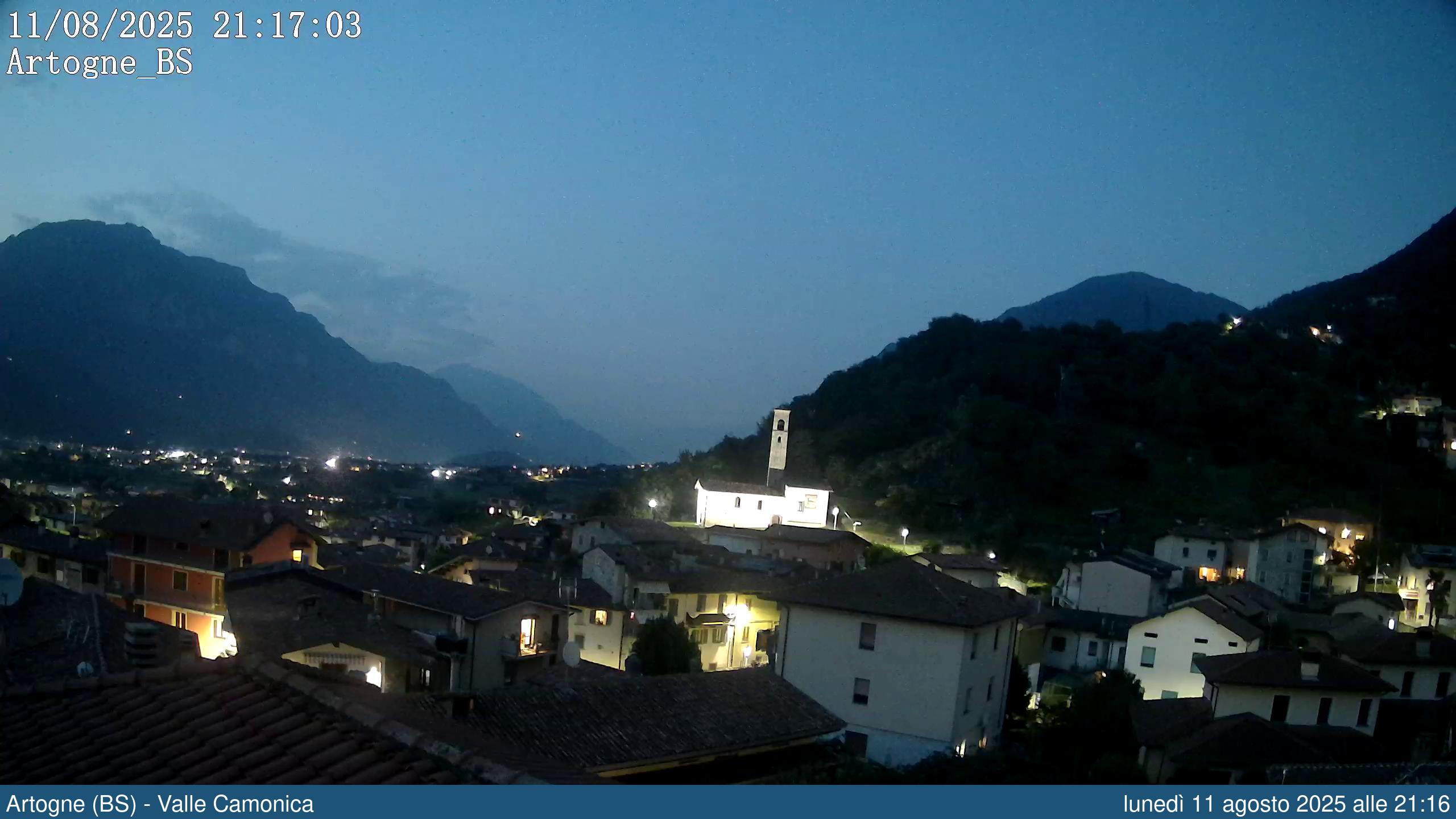 immagine della webcam nei dintorni di Cimbergo: webcam Artogne