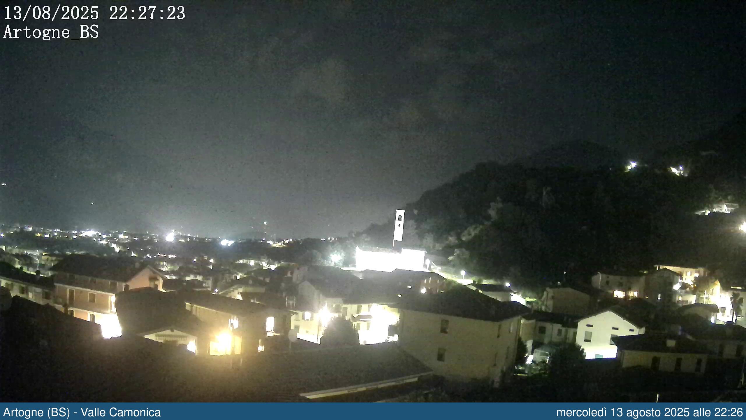 immagine della webcam nei dintorni di Vilminore di Scalve: webcam Artogne