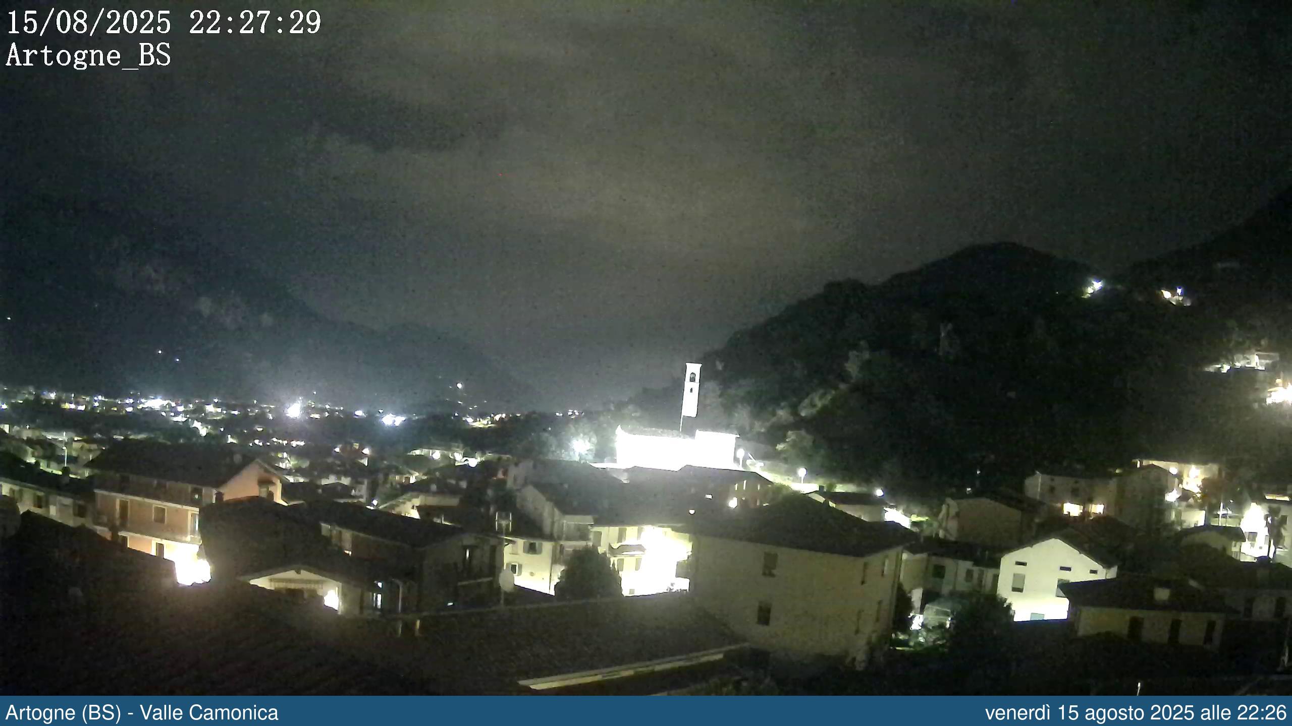 immagine della webcam nei dintorni di Vilminore di Scalve: webcam Artogne