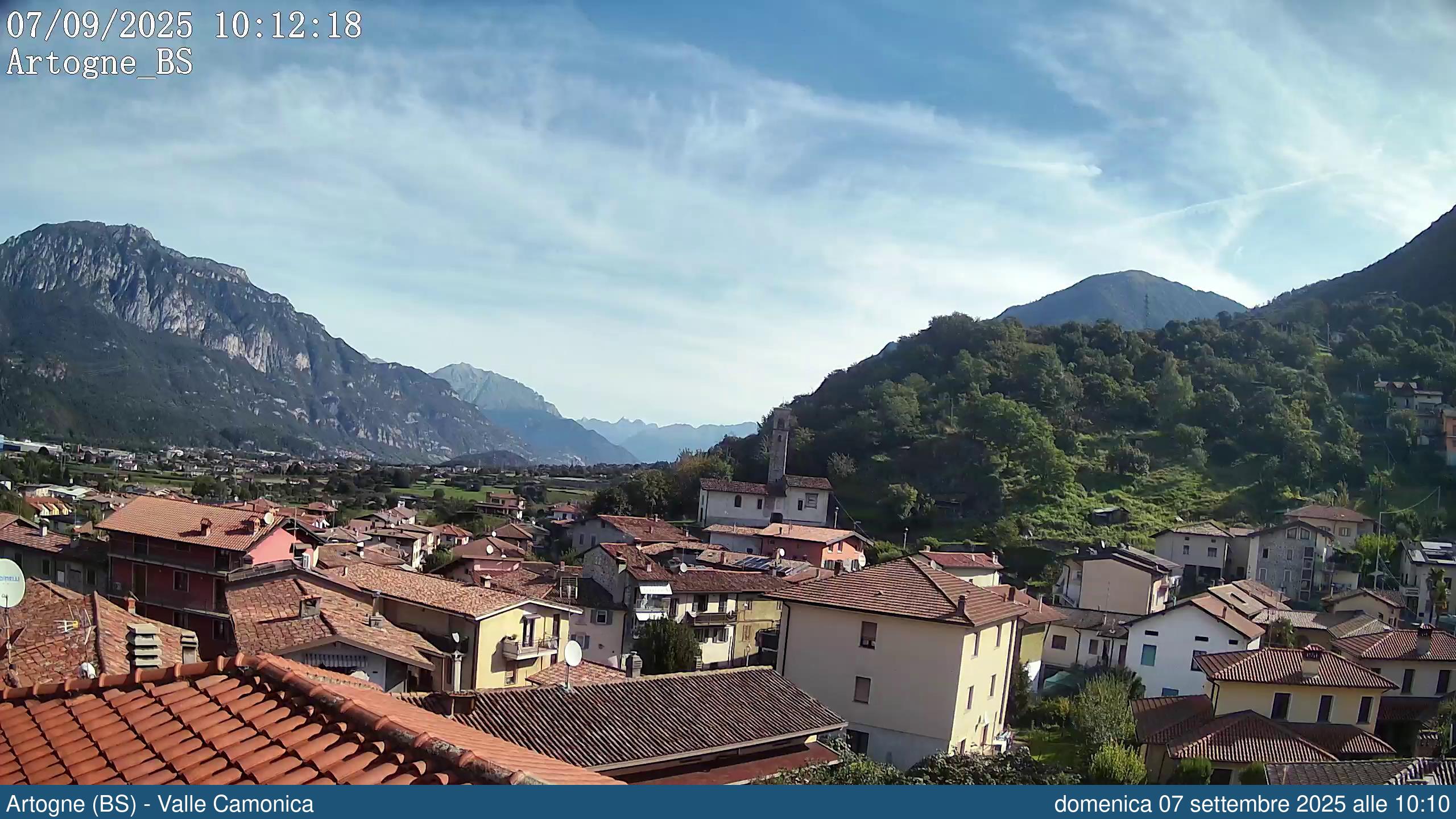 immagine della webcam nei dintorni di Bossico: webcam Artogne