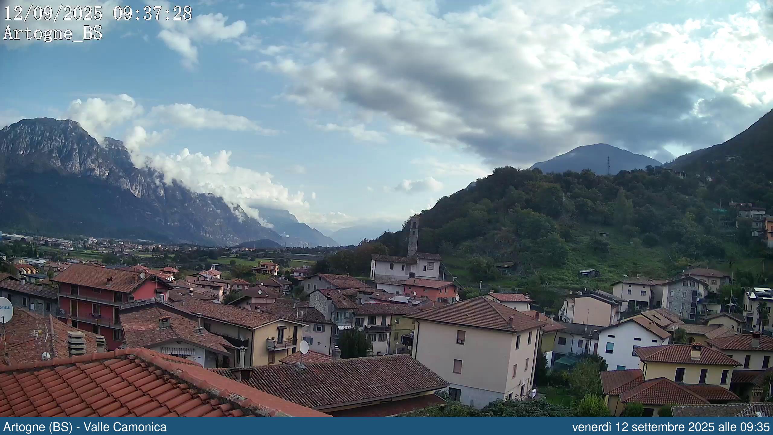 immagine della webcam nei dintorni di Casto: webcam Artogne