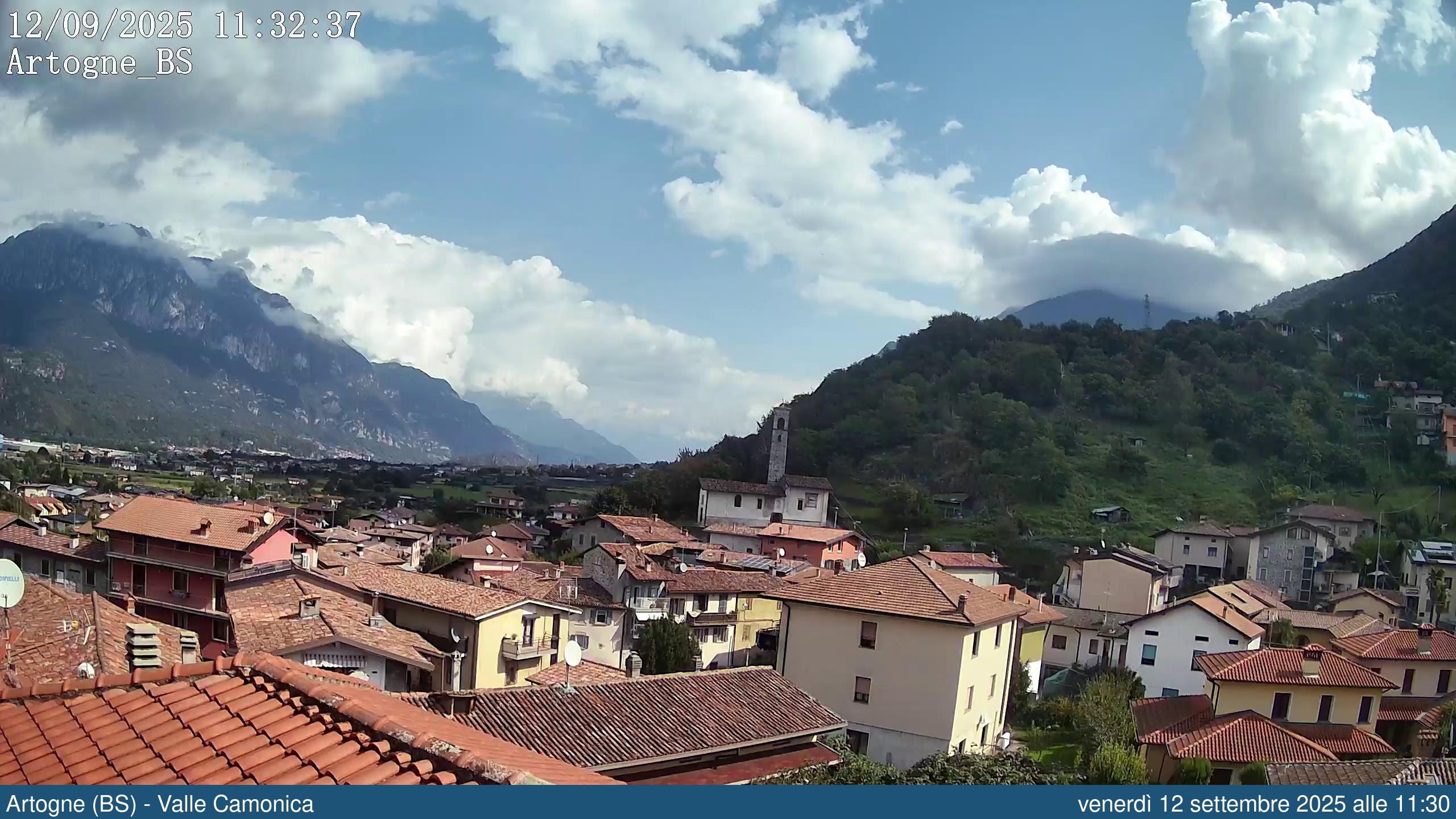 immagine della webcam nei dintorni di Bossico: webcam Artogne