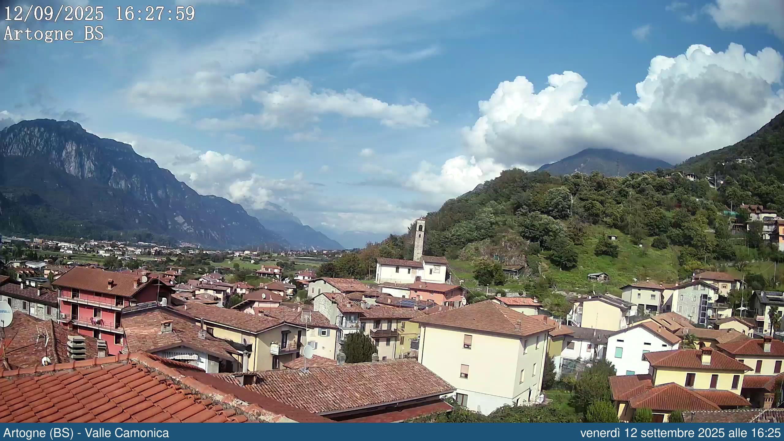 immagine della webcam nei dintorni di Cimbergo: webcam Artogne