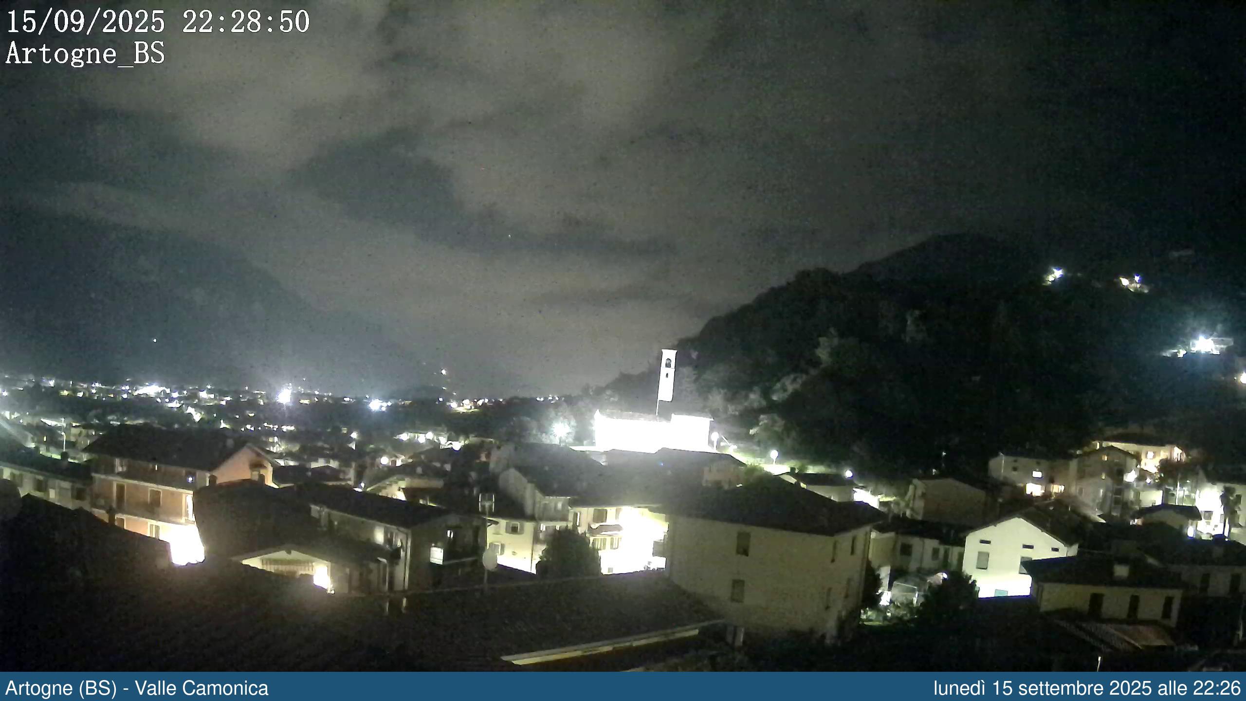 immagine della webcam nei dintorni di Cima Bianca: webcam Artogne