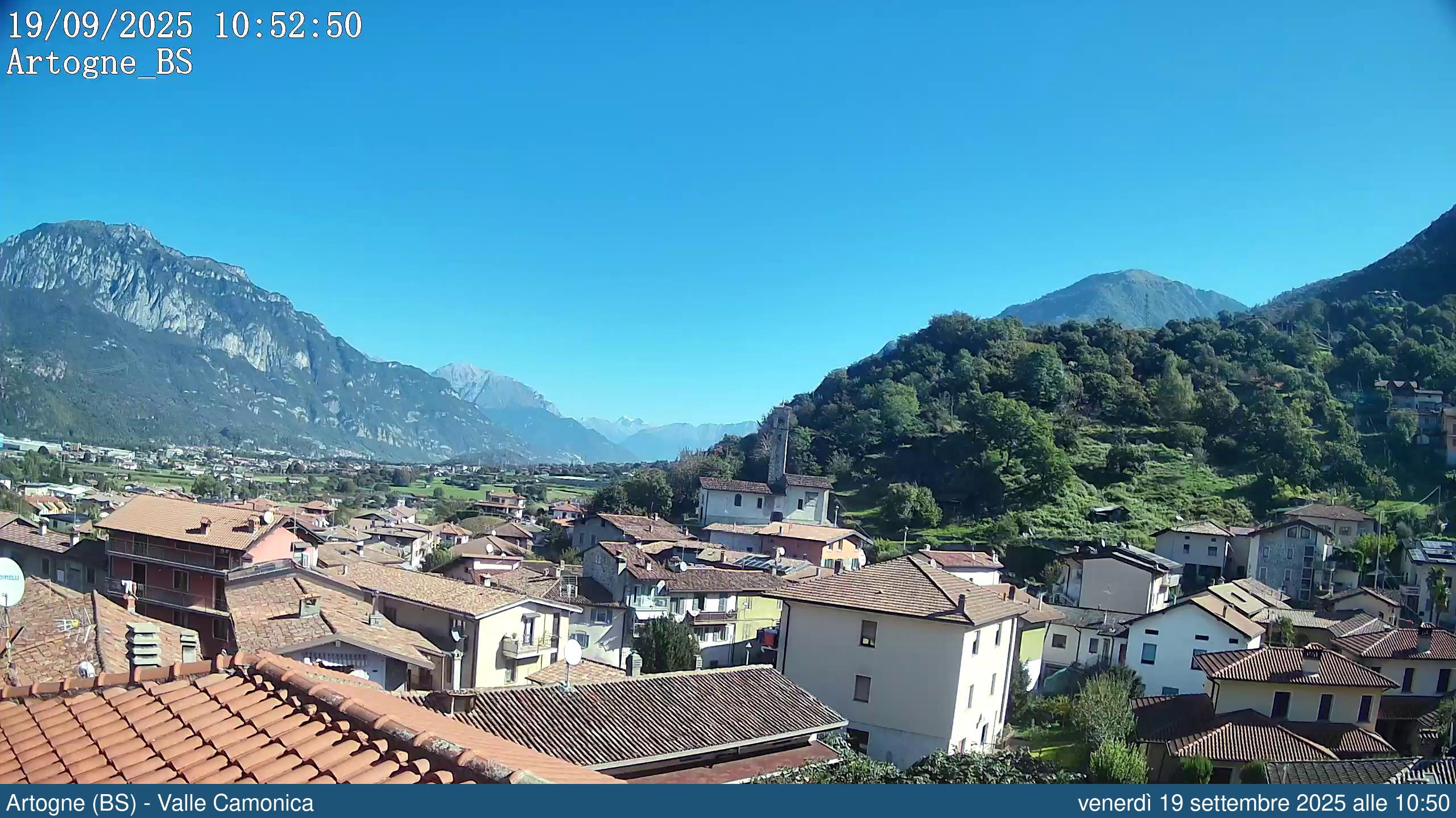 immagine della webcam nei dintorni di Costa Volpino: webcam Artogne