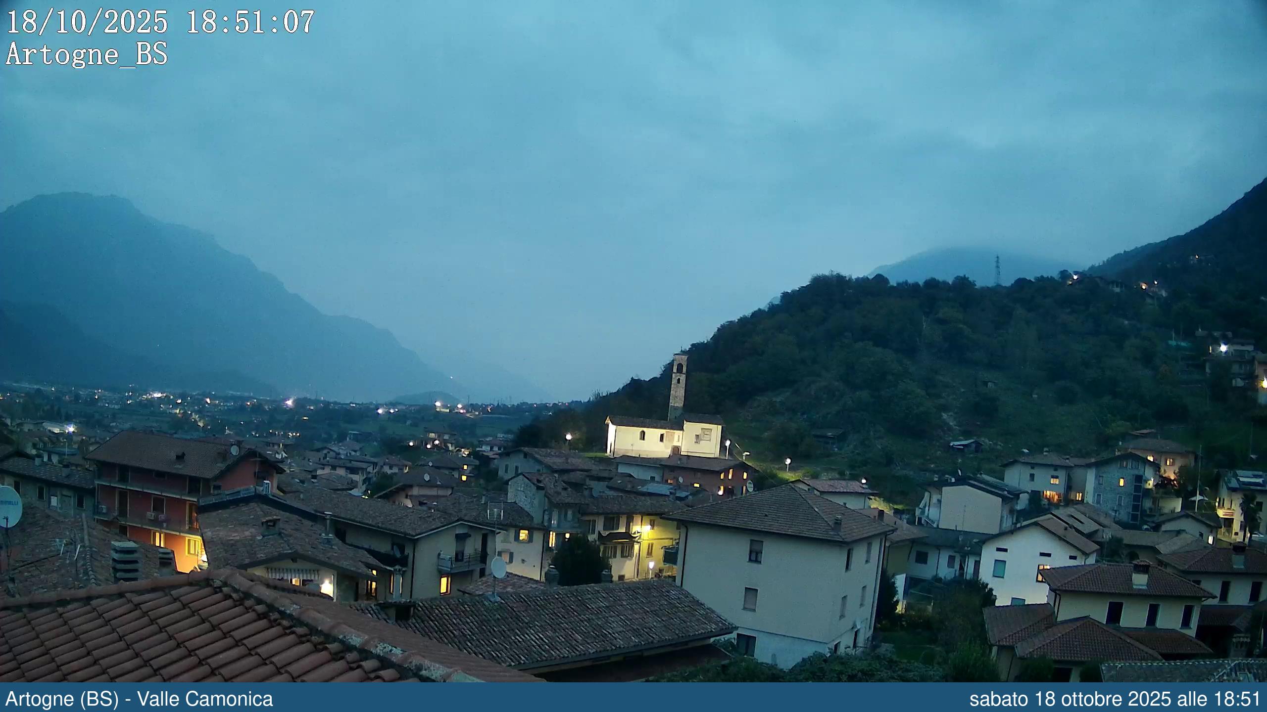 immagine della webcam nei dintorni di Riva di Solto: webcam Artogne