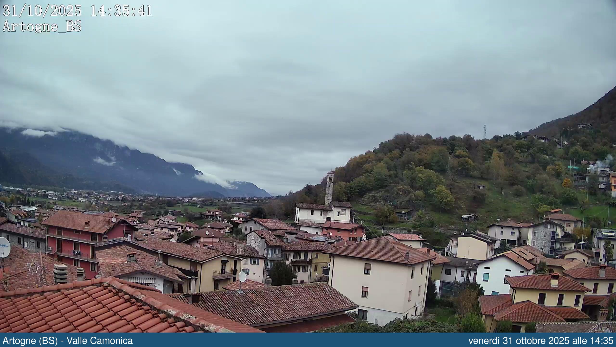 immagine della webcam nei dintorni di Cima Bianca: webcam Artogne