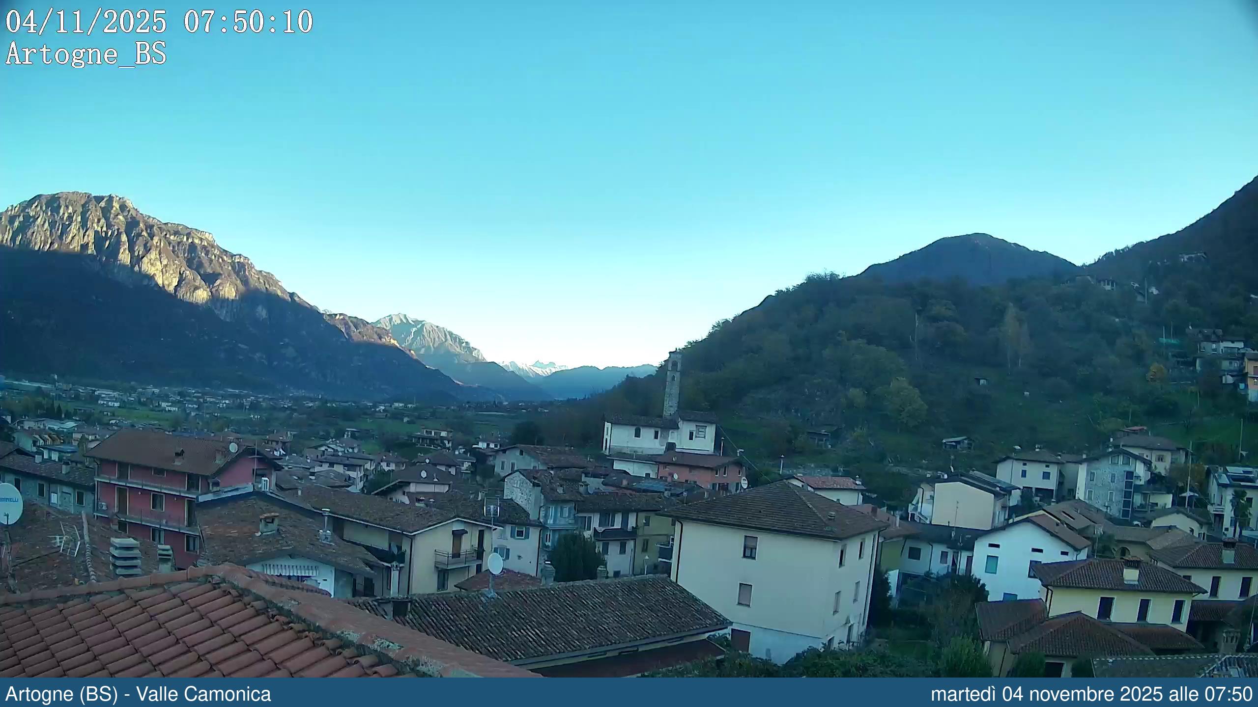 immagine della webcam nei dintorni di Darfo Boario Terme: webcam Artogne