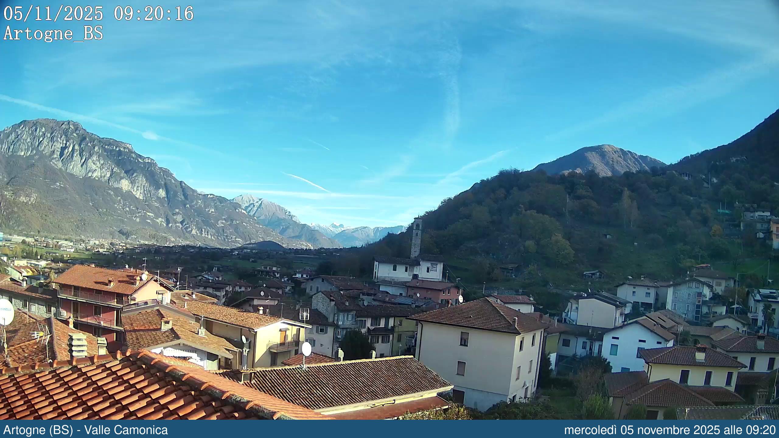 immagine della webcam nei dintorni di Marmentino: webcam Artogne