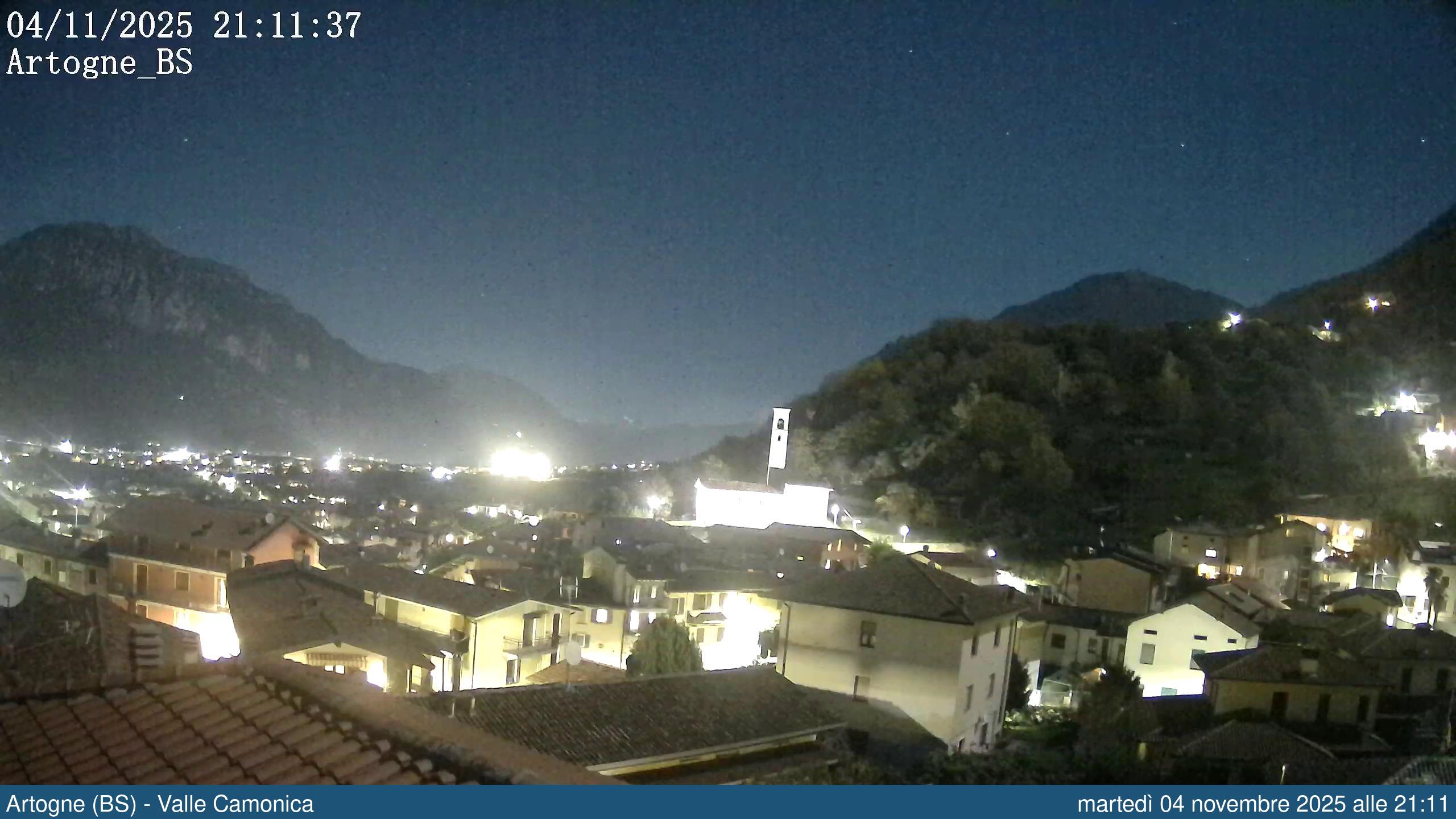 immagine della webcam nei dintorni di Schilpario: webcam Artogne