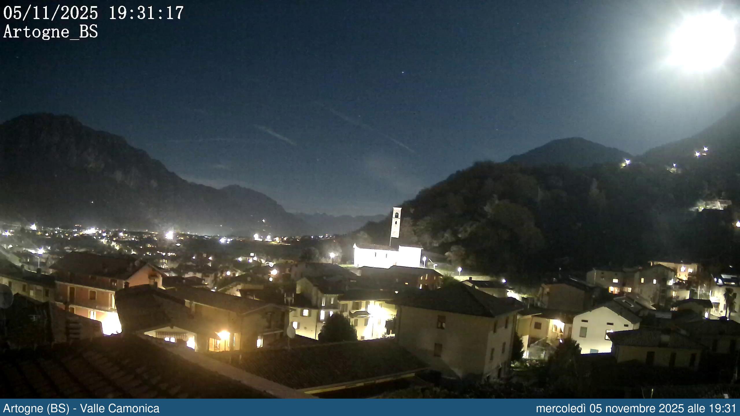 immagine della webcam nei dintorni di Cimbergo: webcam Artogne