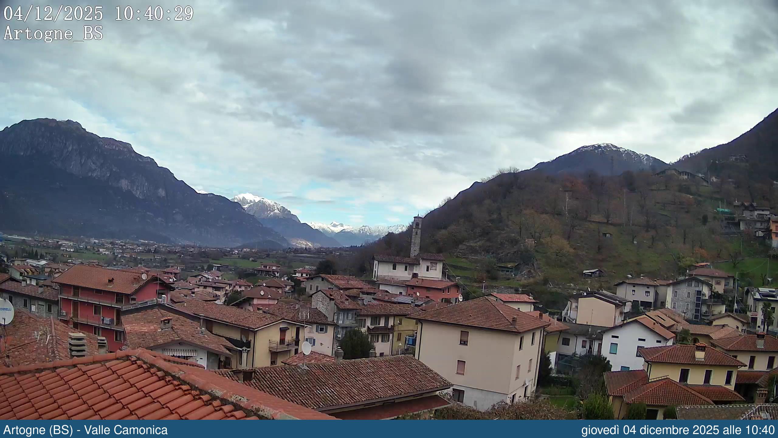 immagine della webcam nei dintorni di Cimbergo: webcam Artogne