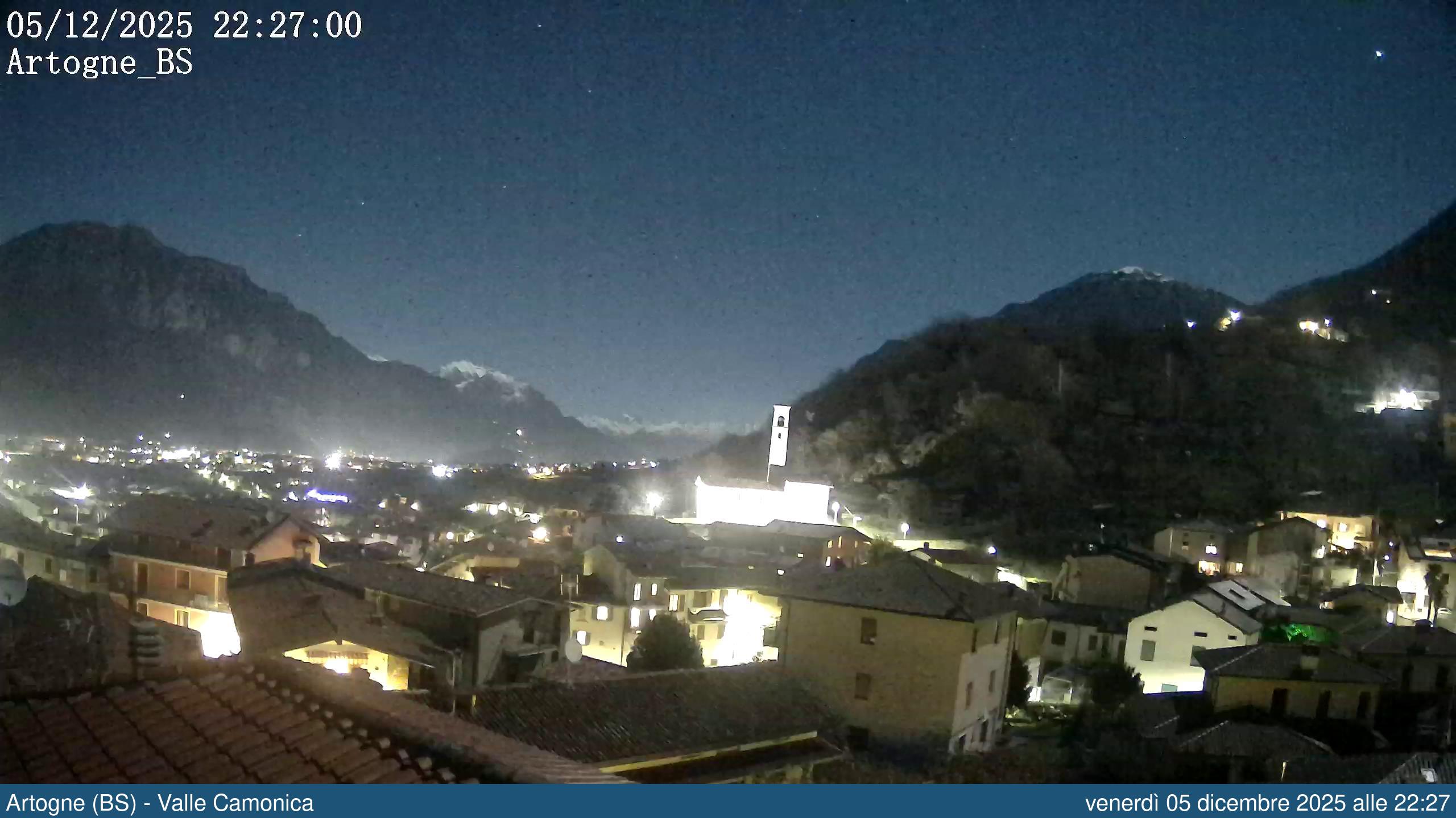 immagine della webcam nei dintorni di Castione della Presolana: webcam Artogne