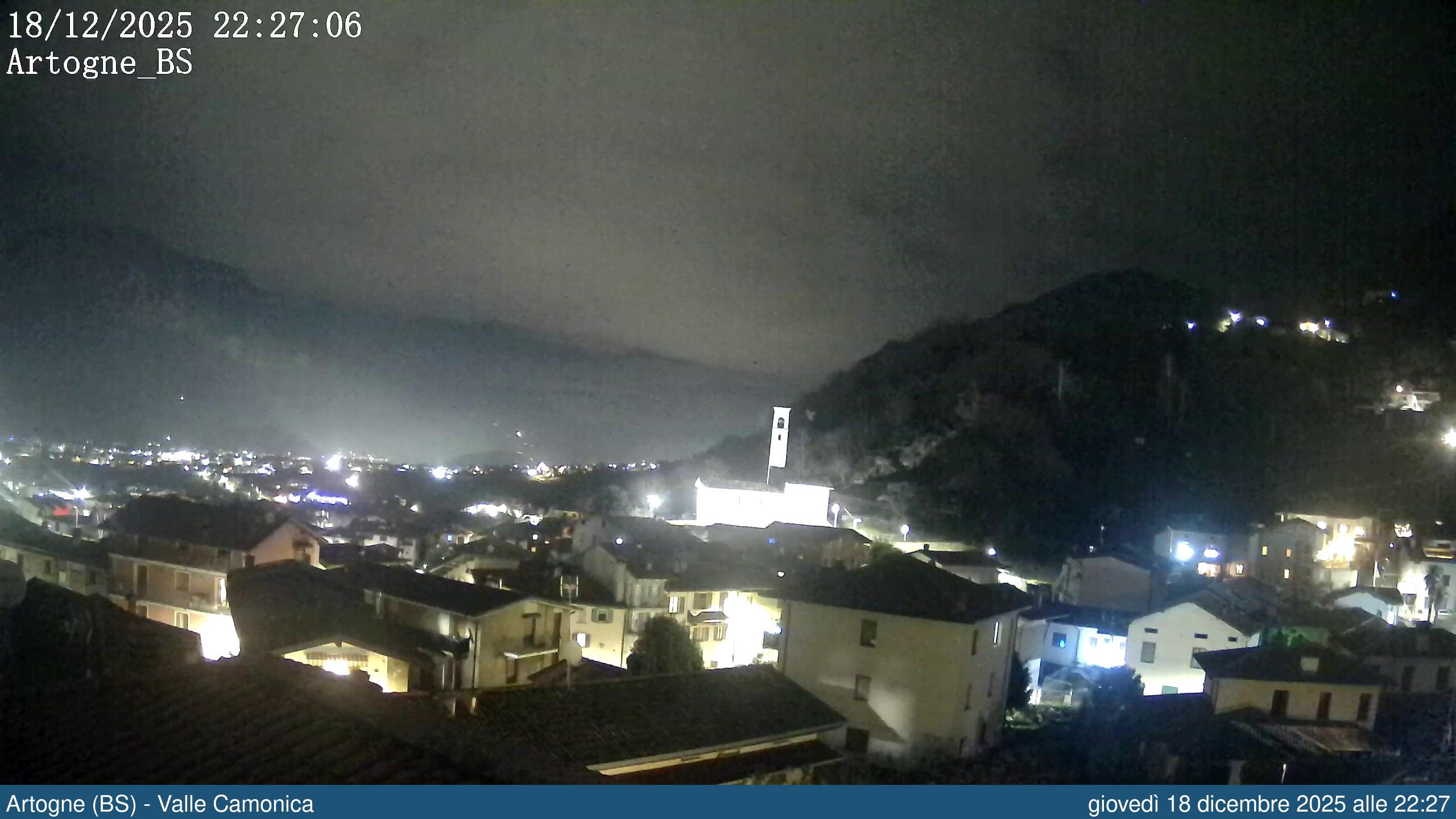 immagine della webcam nei dintorni di Schilpario: webcam Artogne