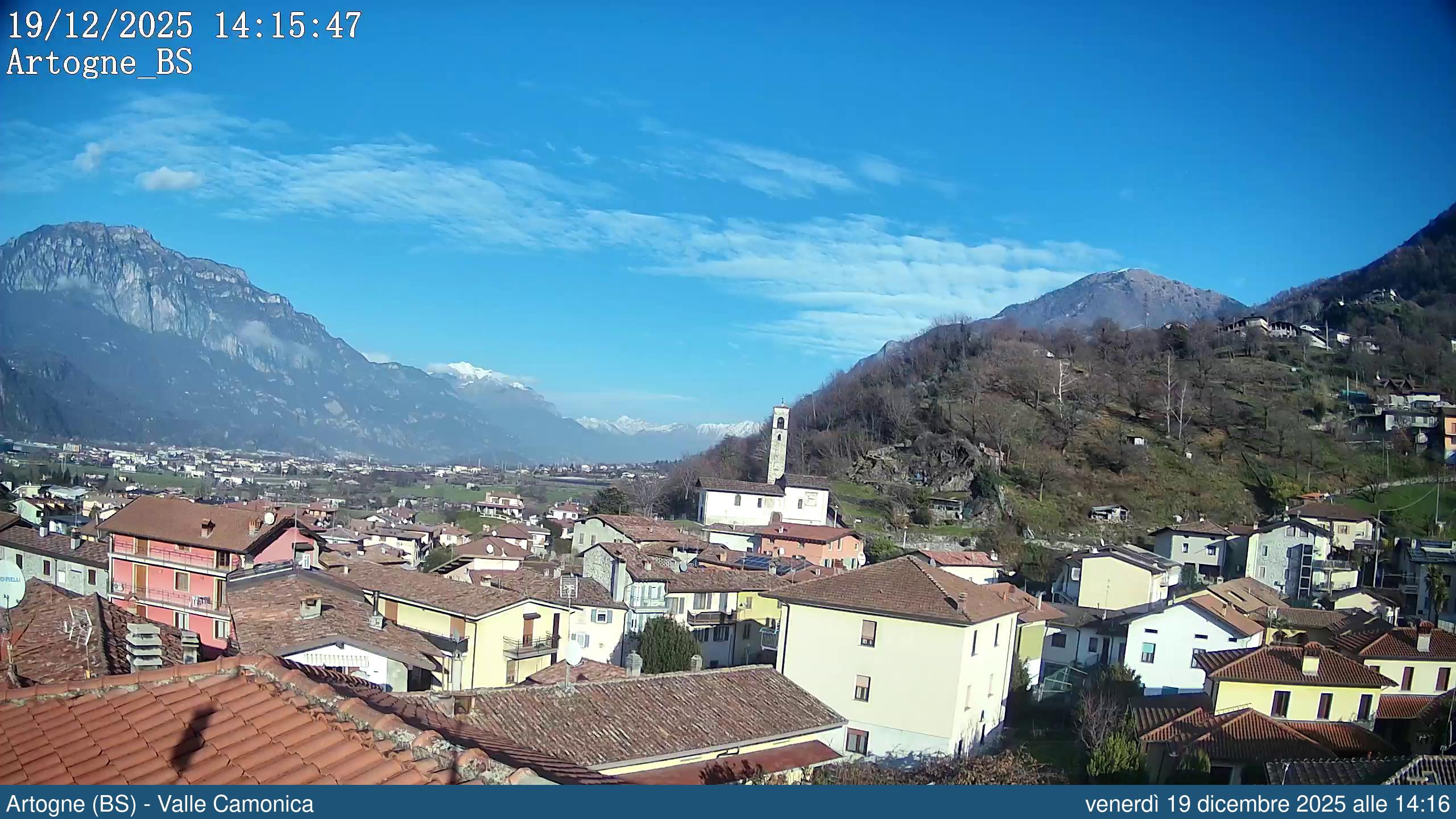 immagine della webcam nei dintorni di Castione della Presolana: webcam Artogne