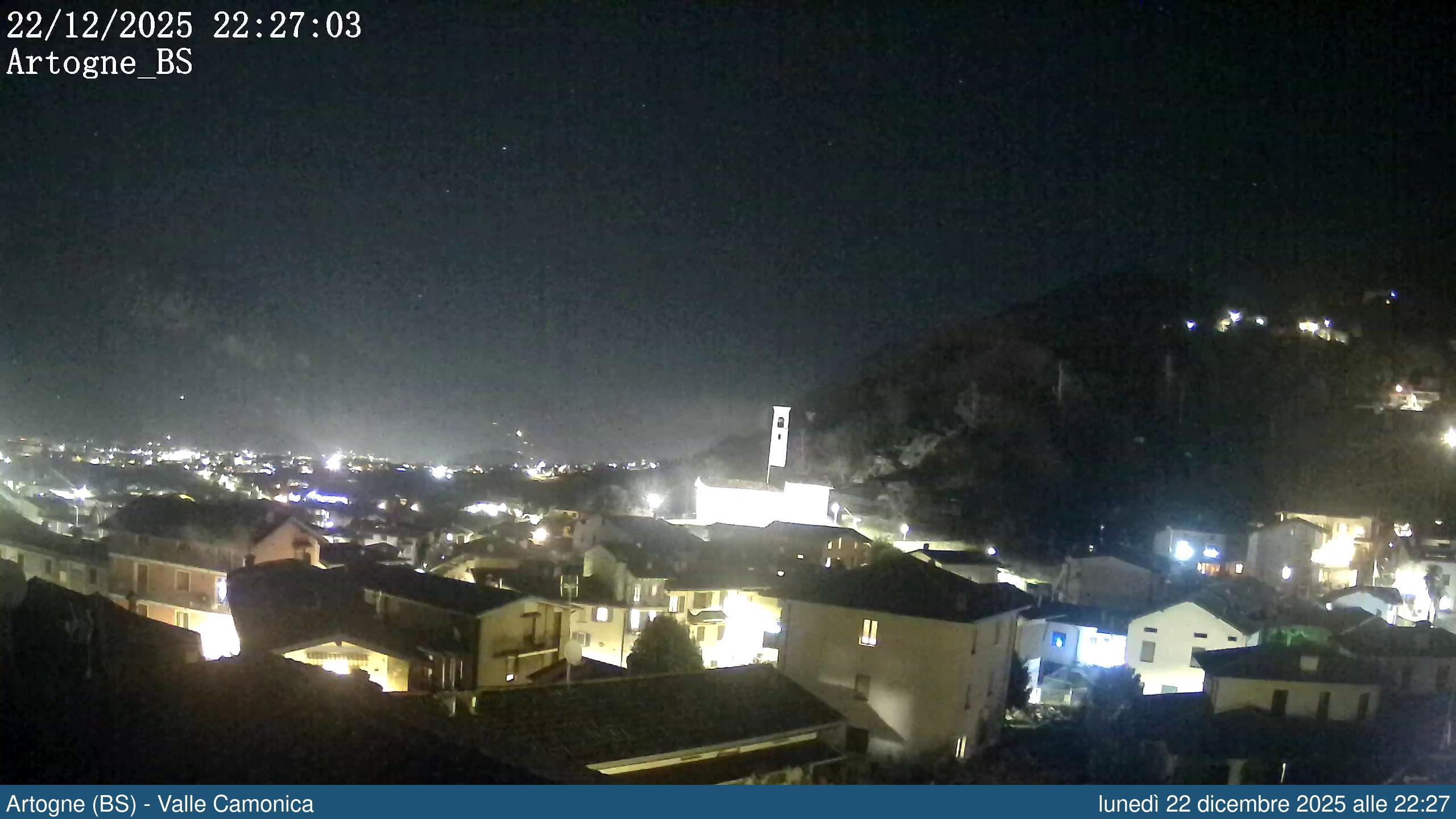 immagine della webcam nei dintorni di Monte Isola: webcam Artogne