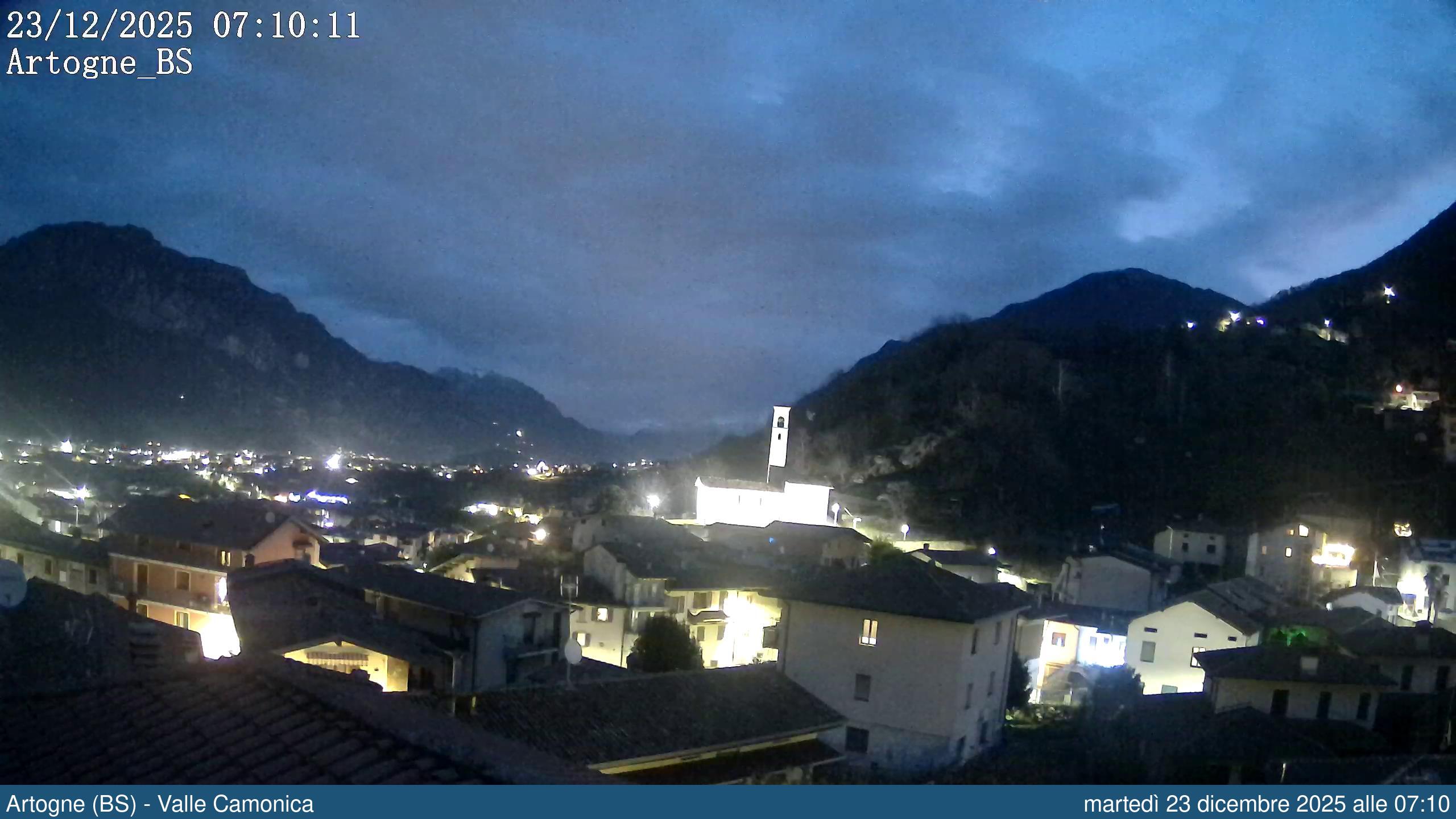 immagine della webcam nei dintorni di Monte Isola: webcam Artogne