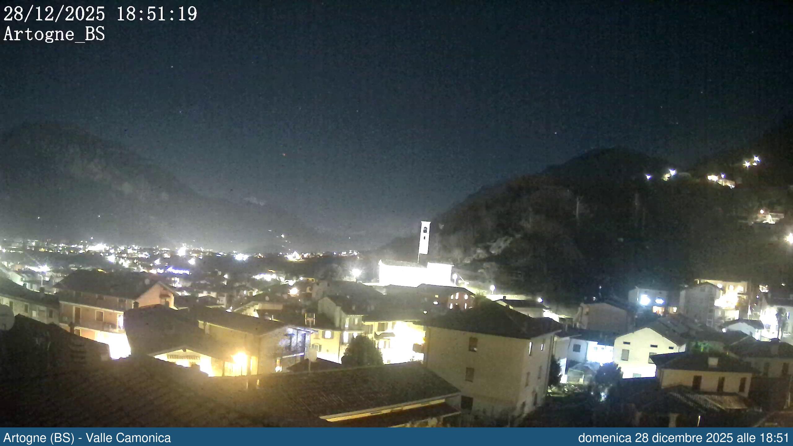 immagine della webcam nei dintorni di Castione della Presolana: webcam Artogne