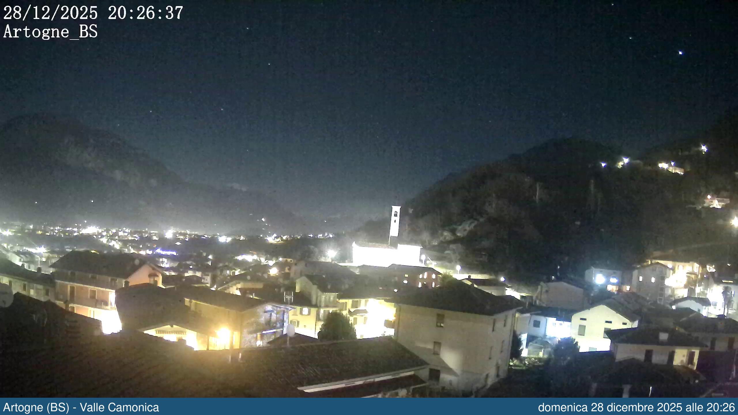 immagine della webcam nei dintorni di Castione della Presolana: webcam Artogne