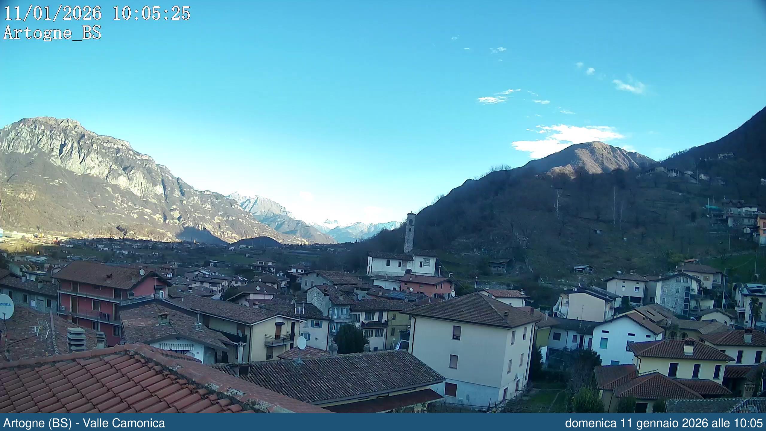 immagine della webcam nei dintorni di Bratto: webcam Artogne