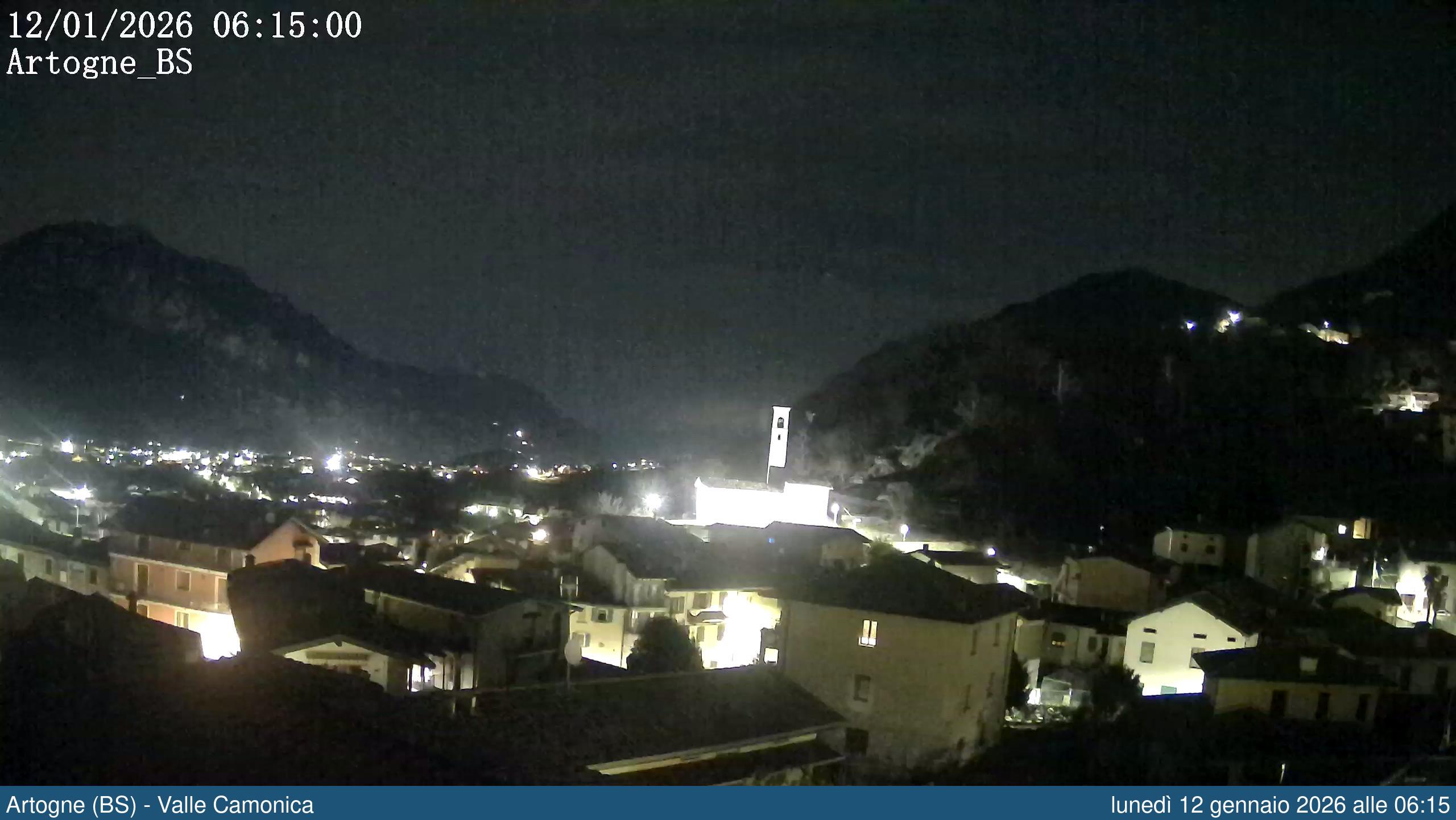 immagine della webcam nei dintorni di Castione della Presolana: webcam Artogne