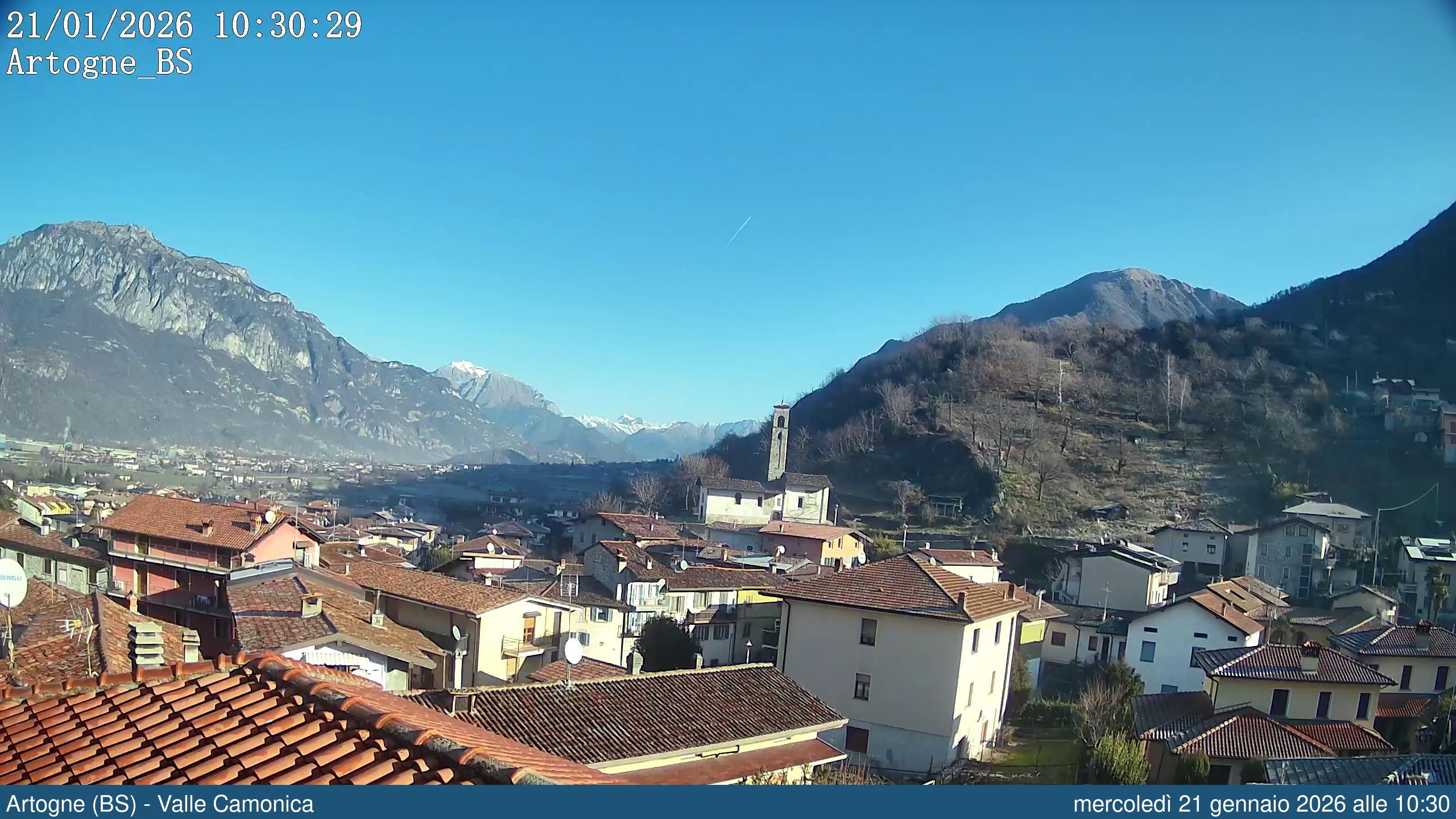 immagine della webcam nei dintorni di Cimbergo: webcam Artogne