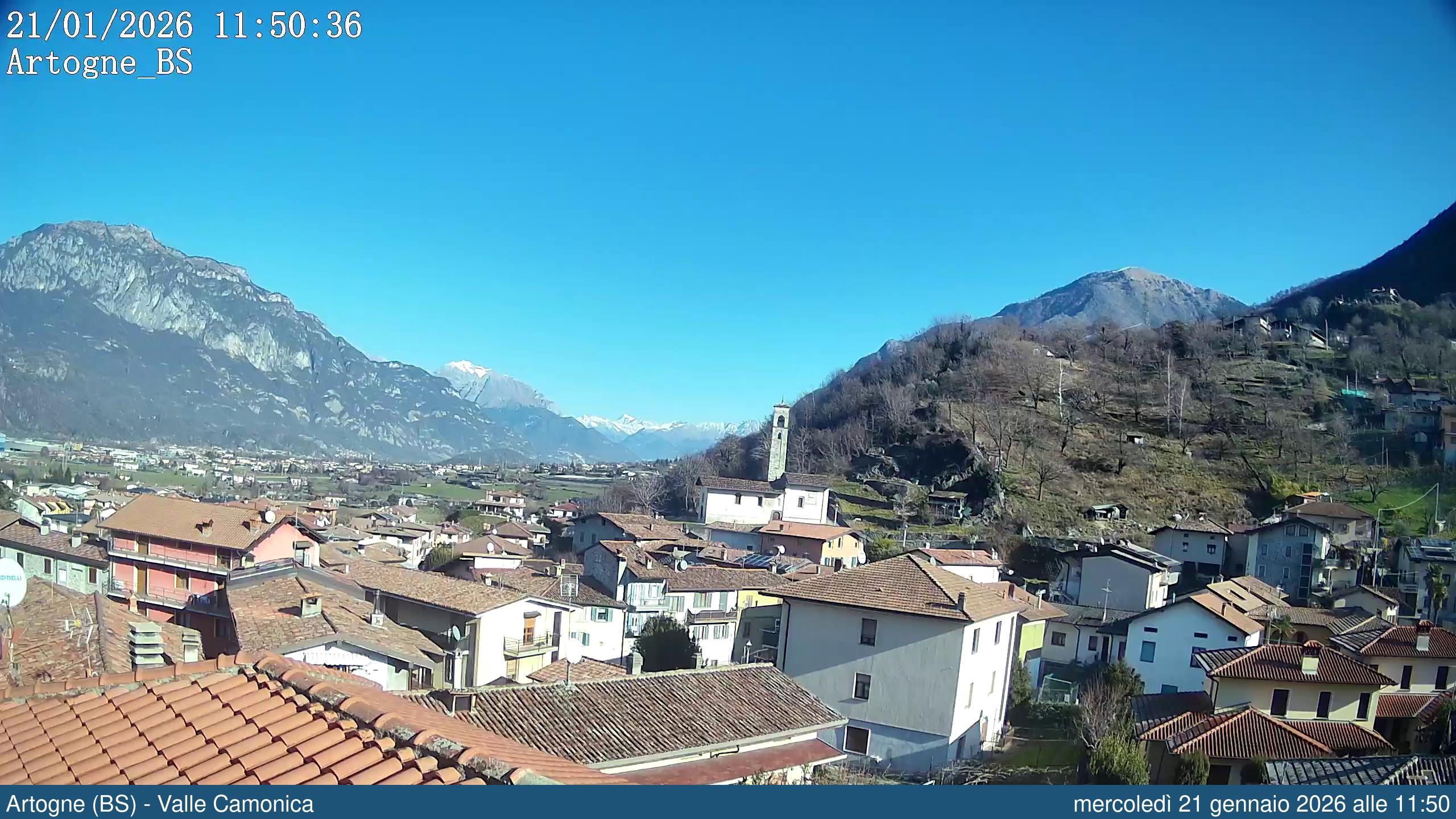 immagine della webcam nei dintorni di Solto Collina: webcam Artogne