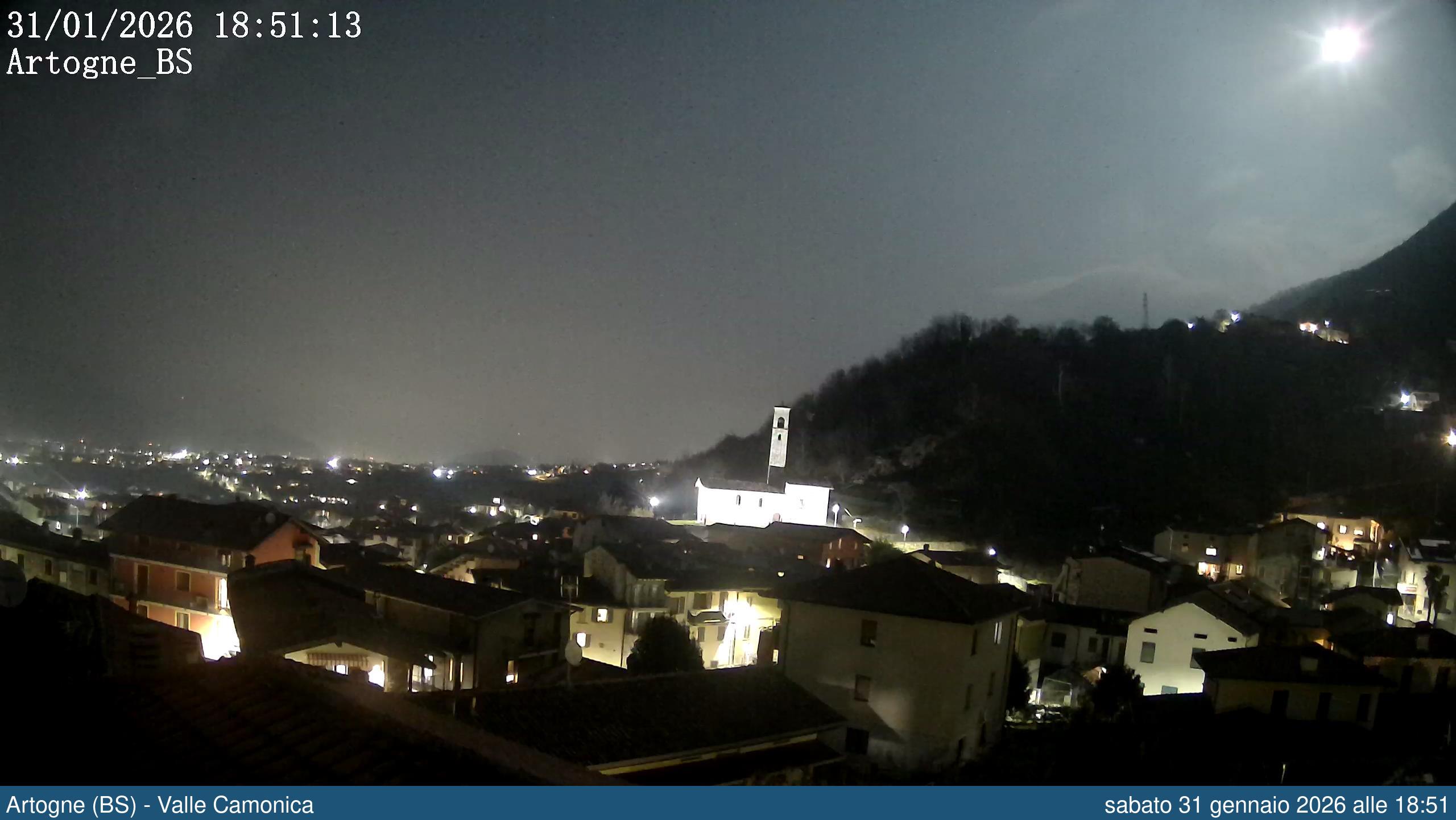 immagine della webcam nei dintorni di Cima Bianca: webcam Artogne
